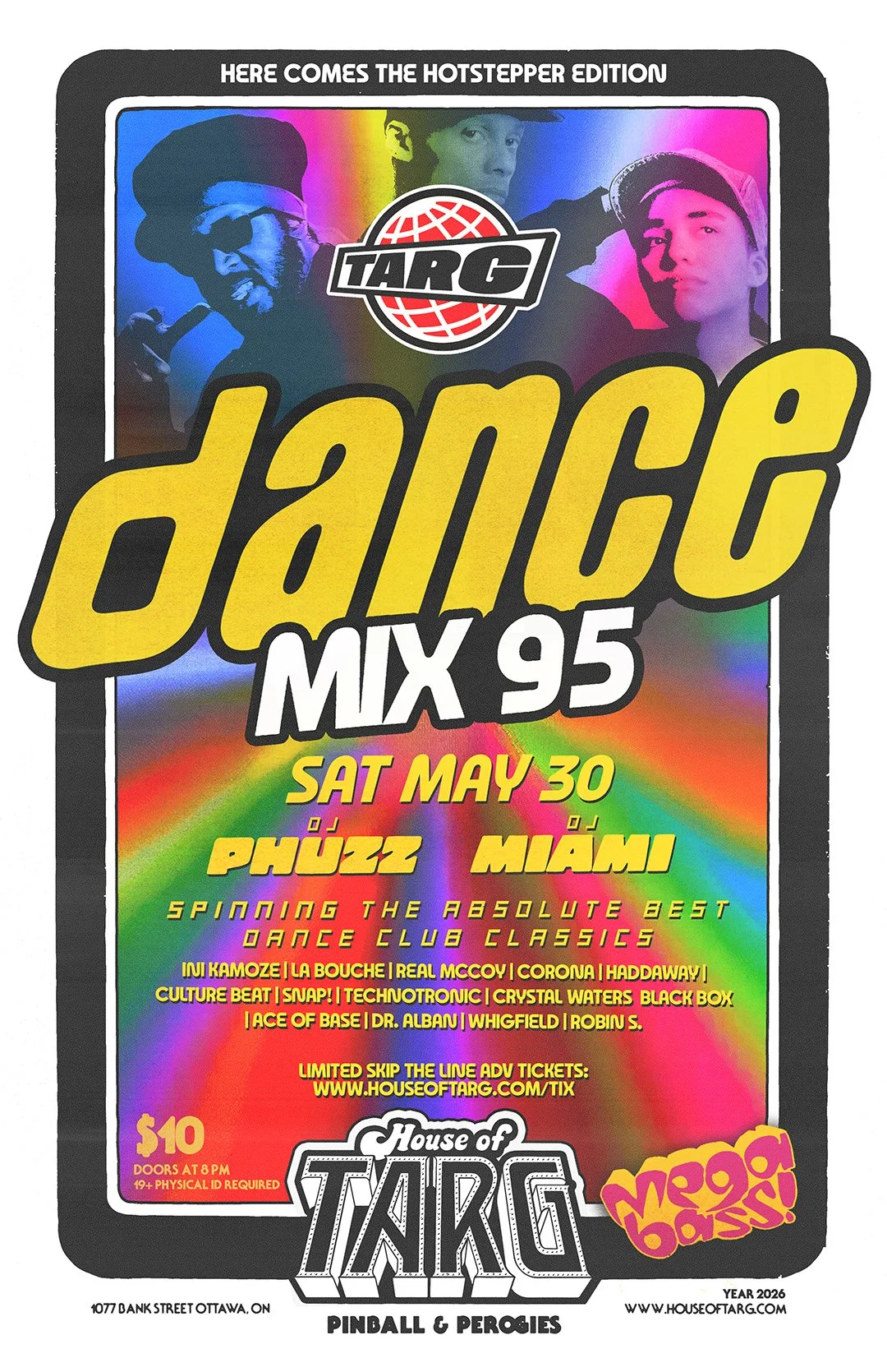 TARG Dance Mix: 95 Here Comes The Hotstepper Edition w/ DJ Miami &amp; DJ Phuzz