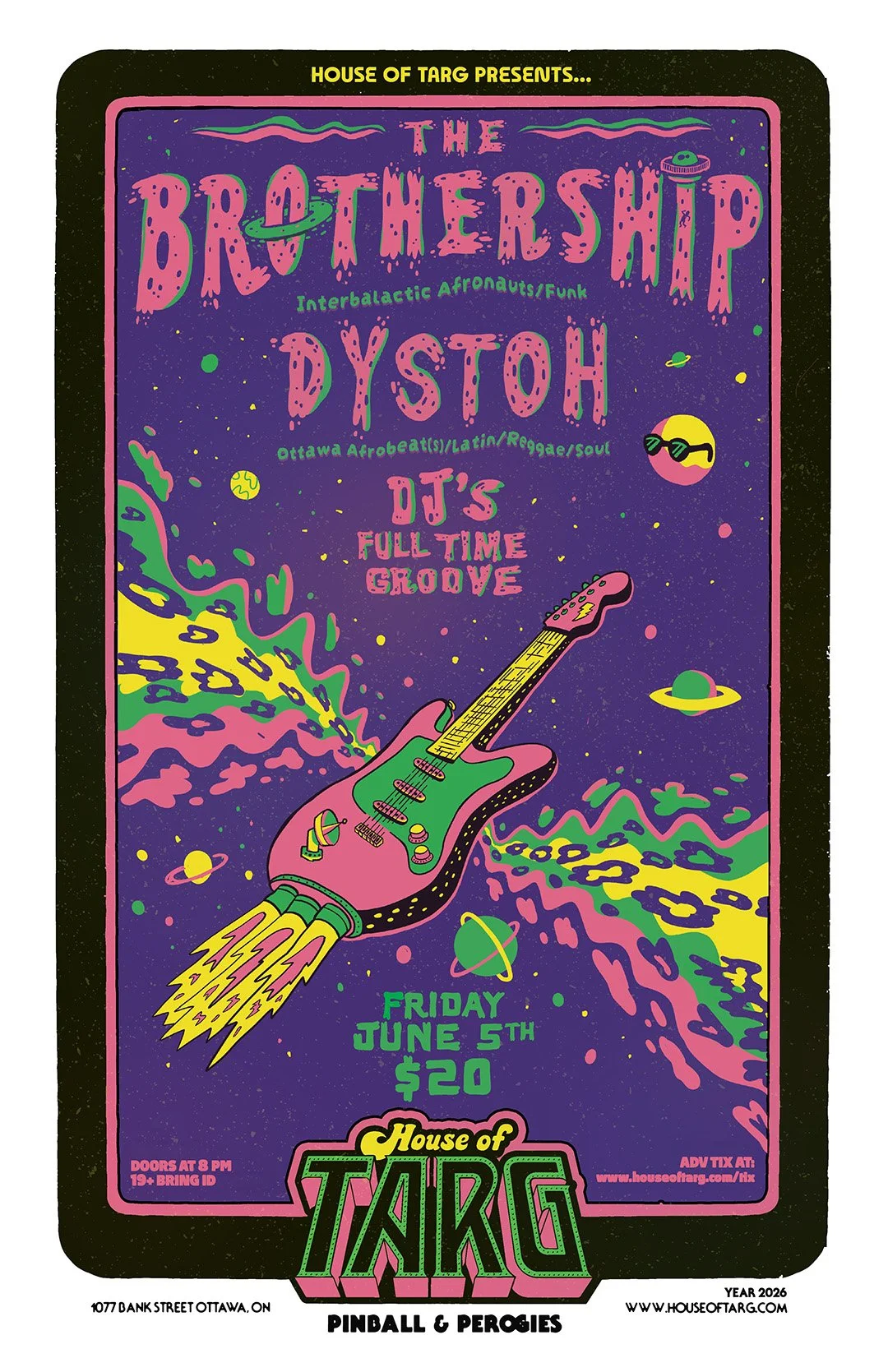 THE BROTHERSHIP + DYSTOH + DJs Full Time Groove