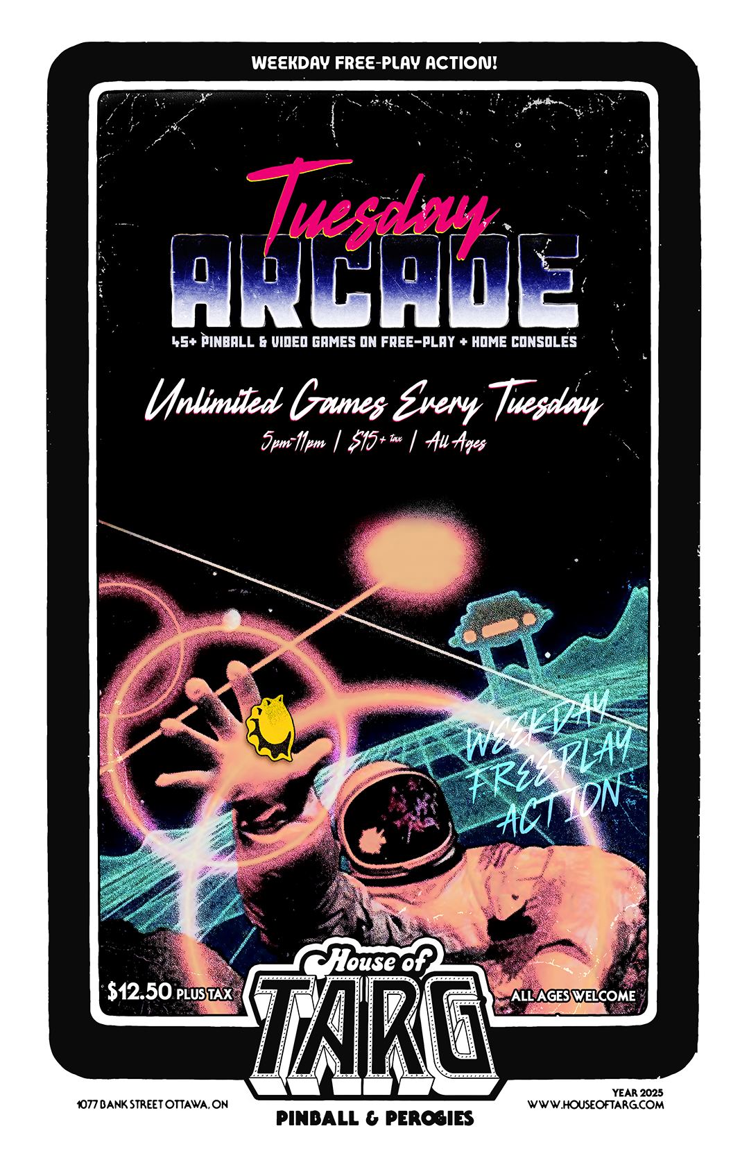 Tuesday Arcade - Unlimited Games