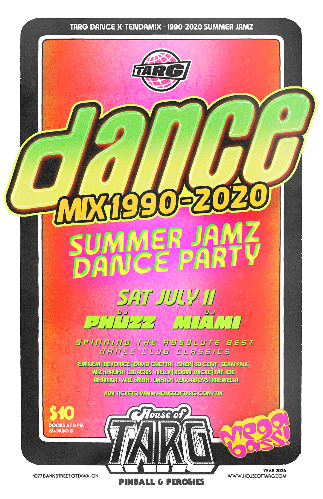TARG Dance X-Tendamix - 1990-2020 Summer Jamz &amp; Club Classics