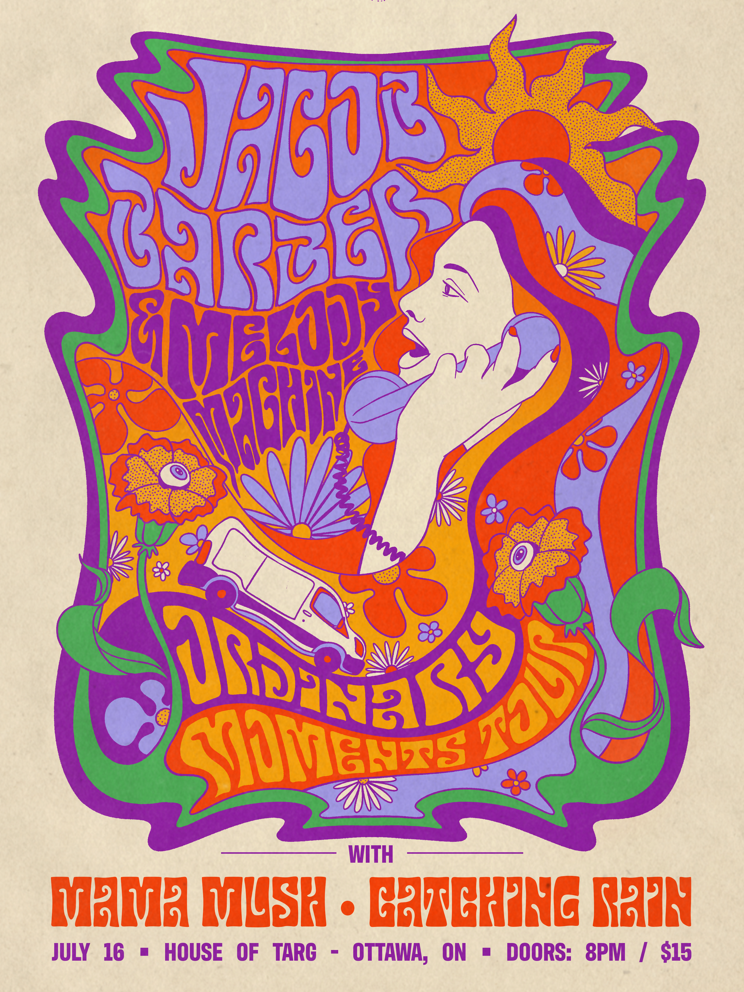JACOB BARBER and the Melody Machine + Catching Rain + Mama Mush