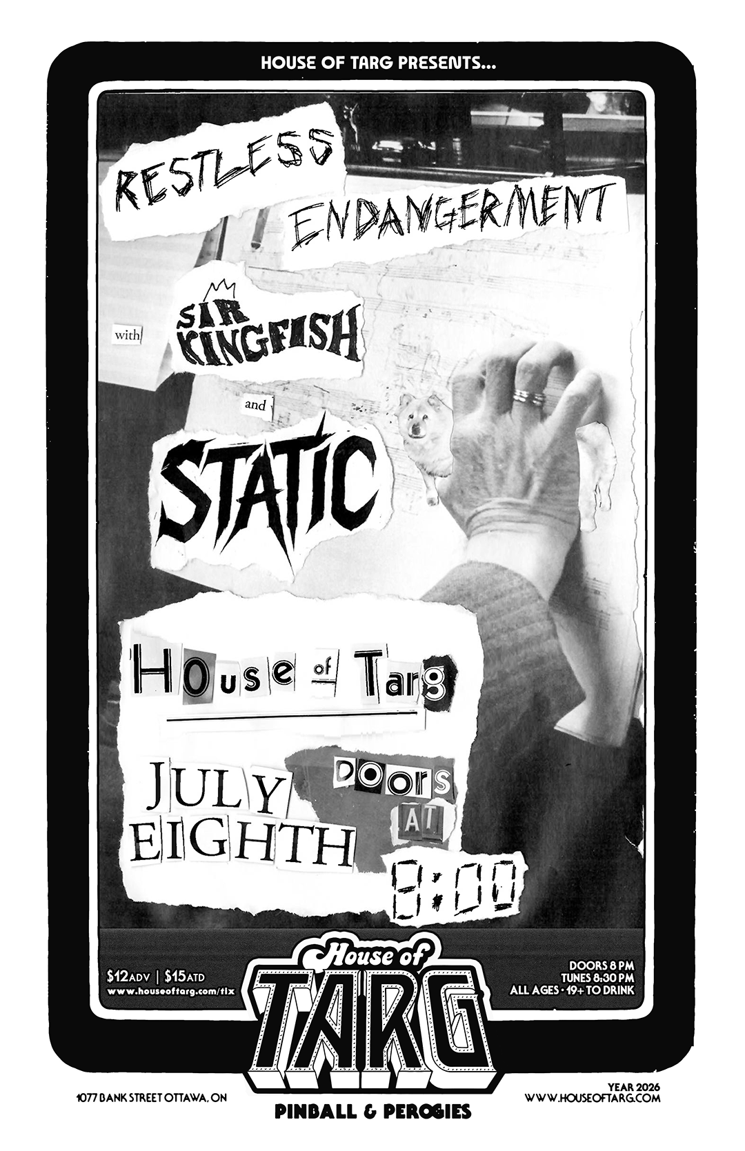 RESTLESS ENDANGERMENT + Sir Kingfish + Static 