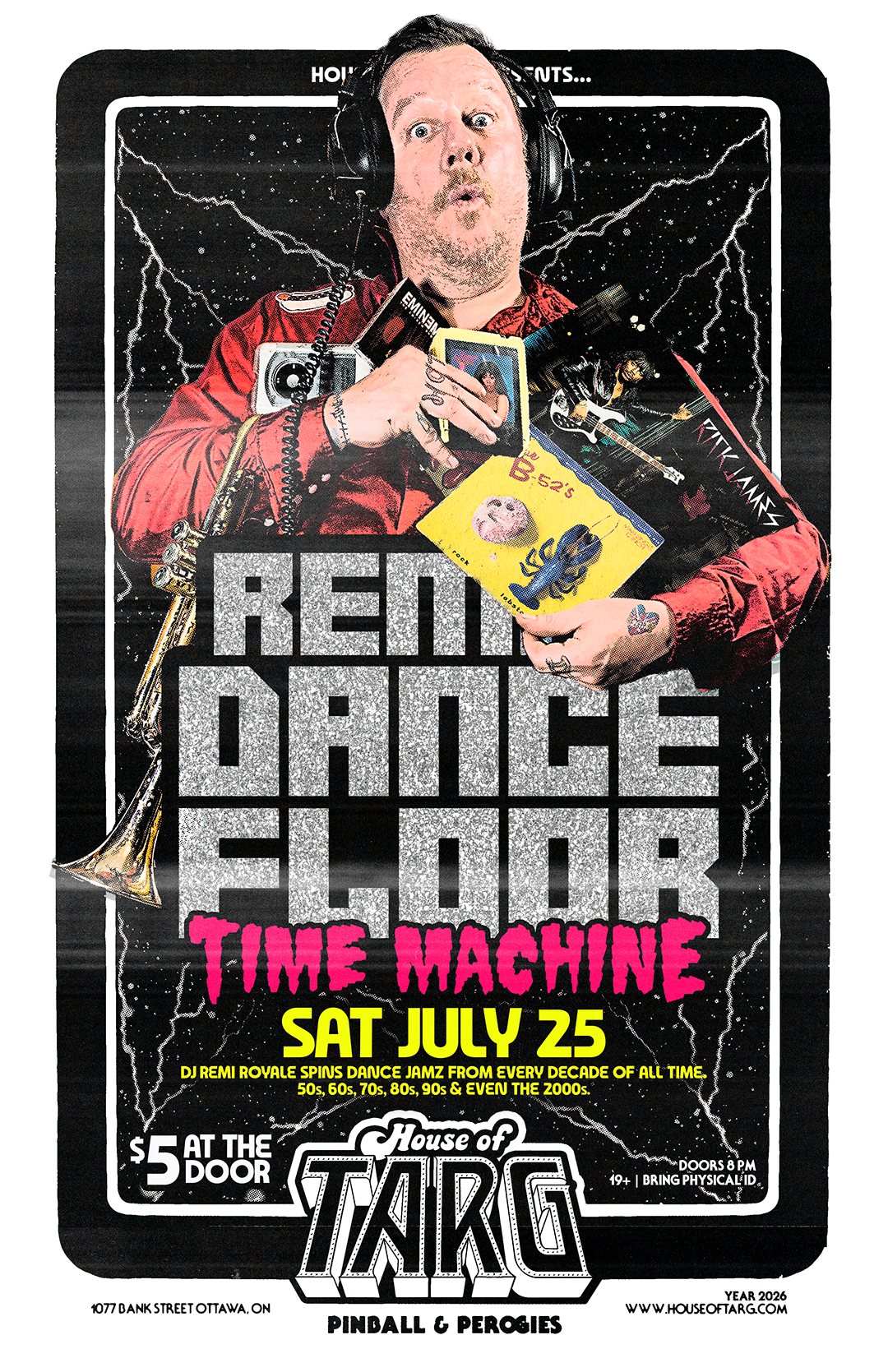 Remi's Dance Floor Time Machine - A 50s, 60s 70s, 80s, 90s, 00s Dance Party