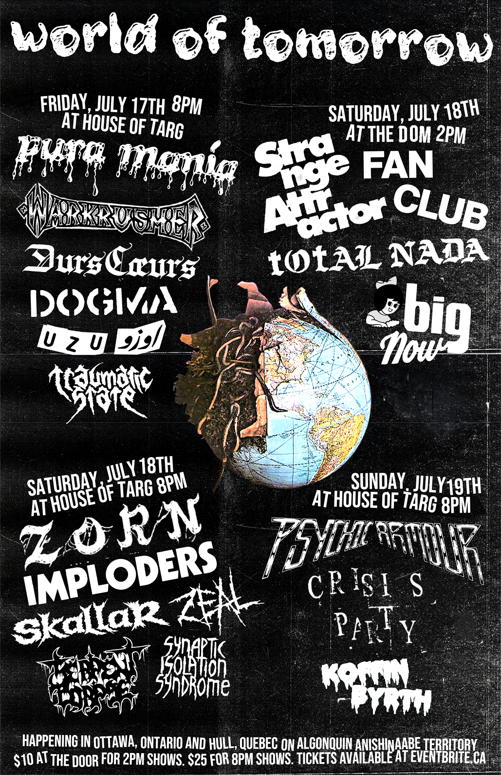 WORLD OF TOMORROW Nite 3 - Psychic Armour + Crisis Party + Koffin Byrth