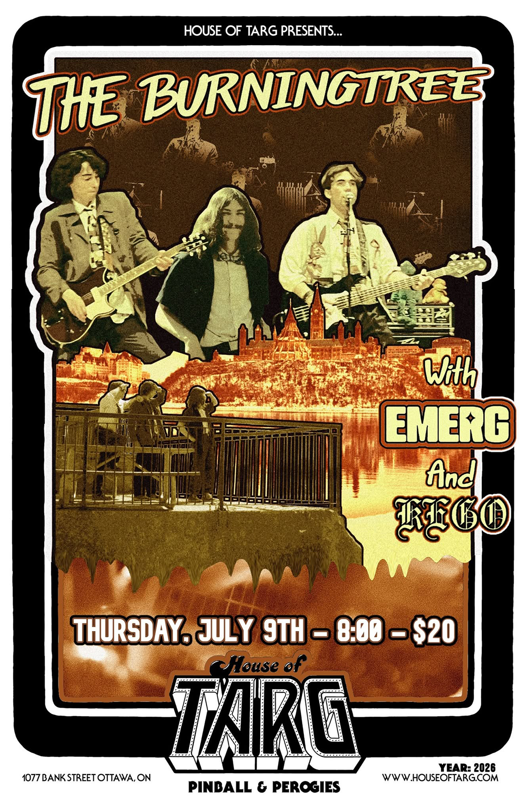 THE BURNINGTREE + EMERG + KEGO