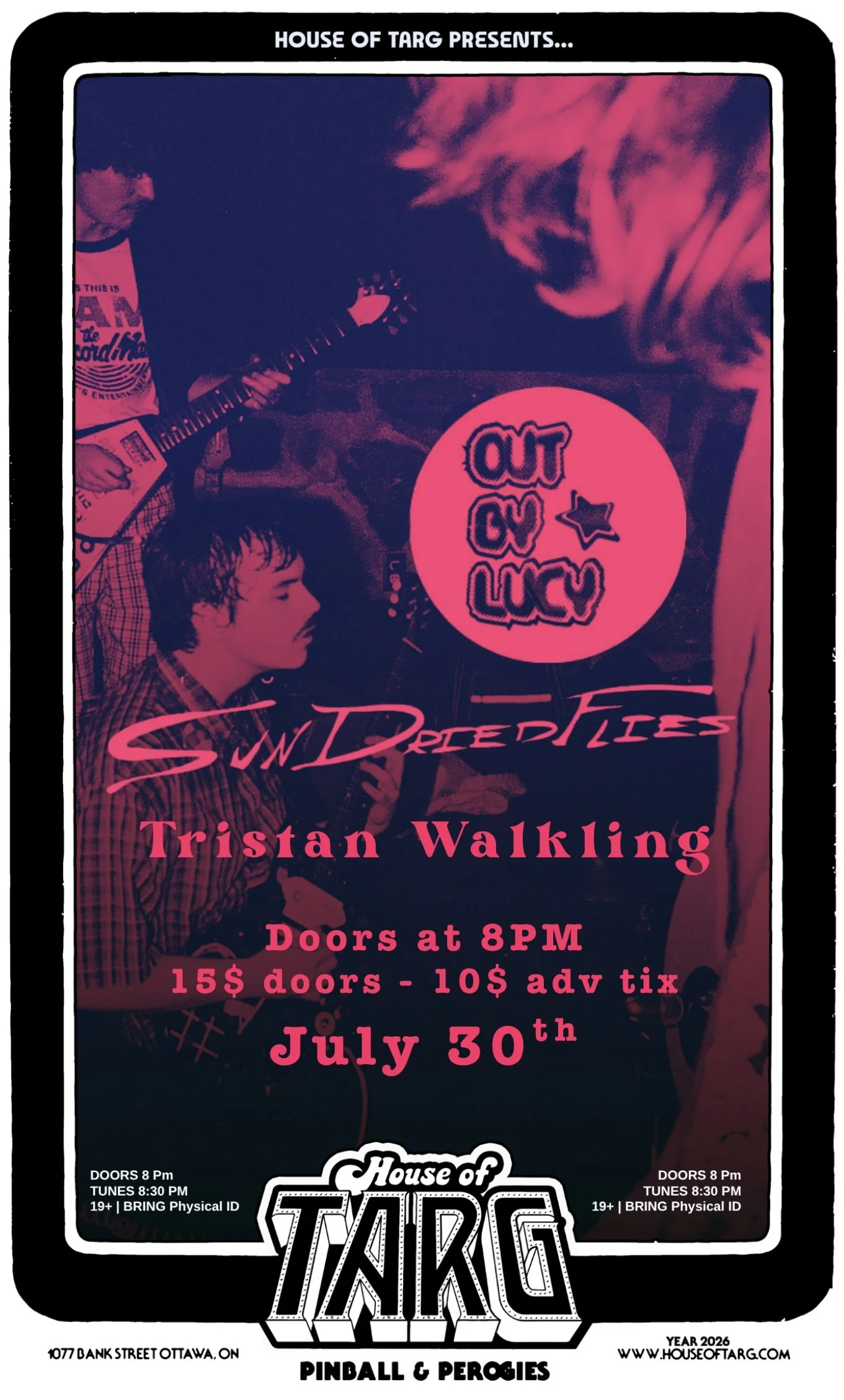 OUT BY LUCY + Sun Dried Flies + Tristan Walkling