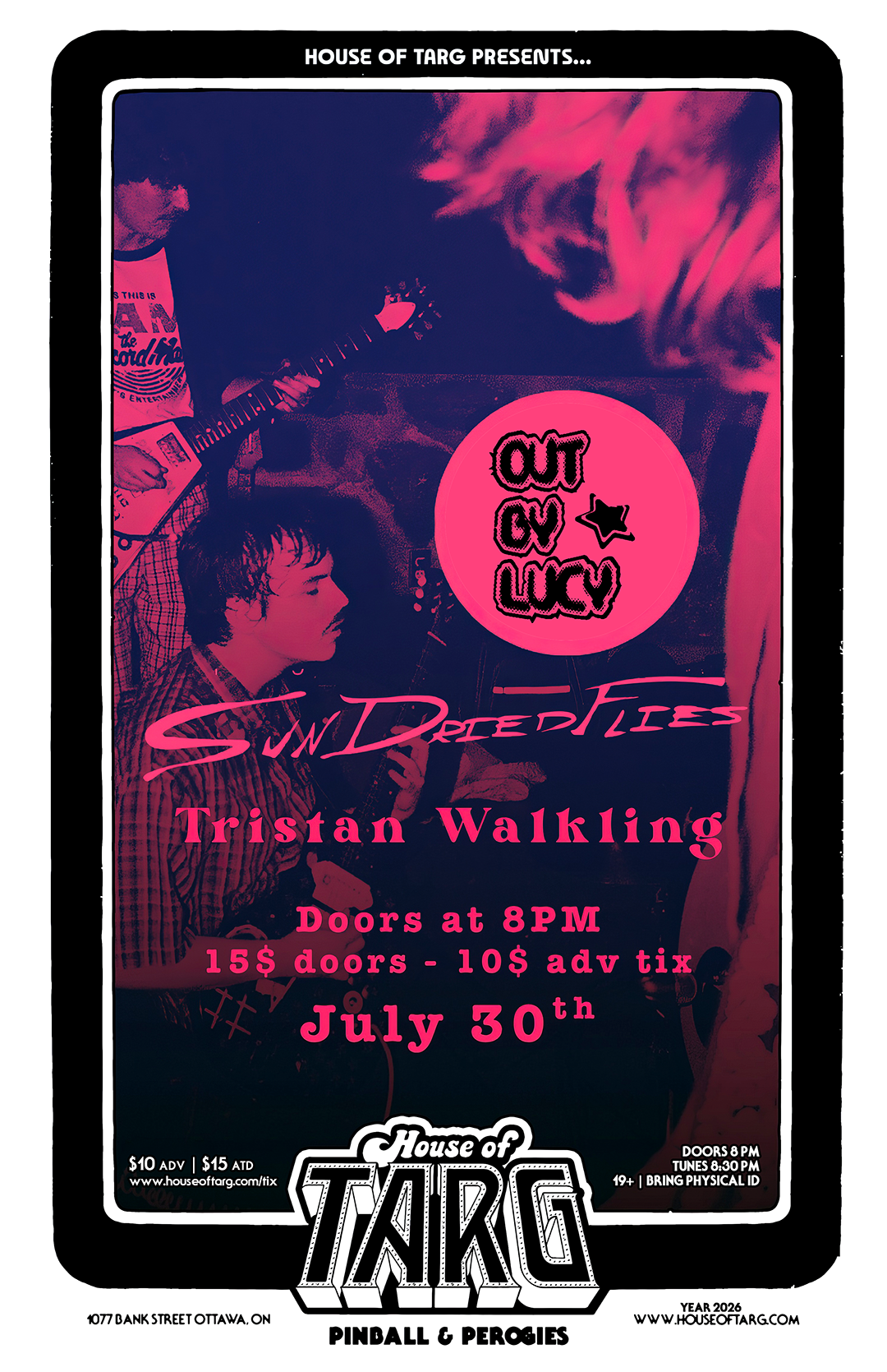 OUT BY LUCY + Sun Dried Flies + Tristan Walkling