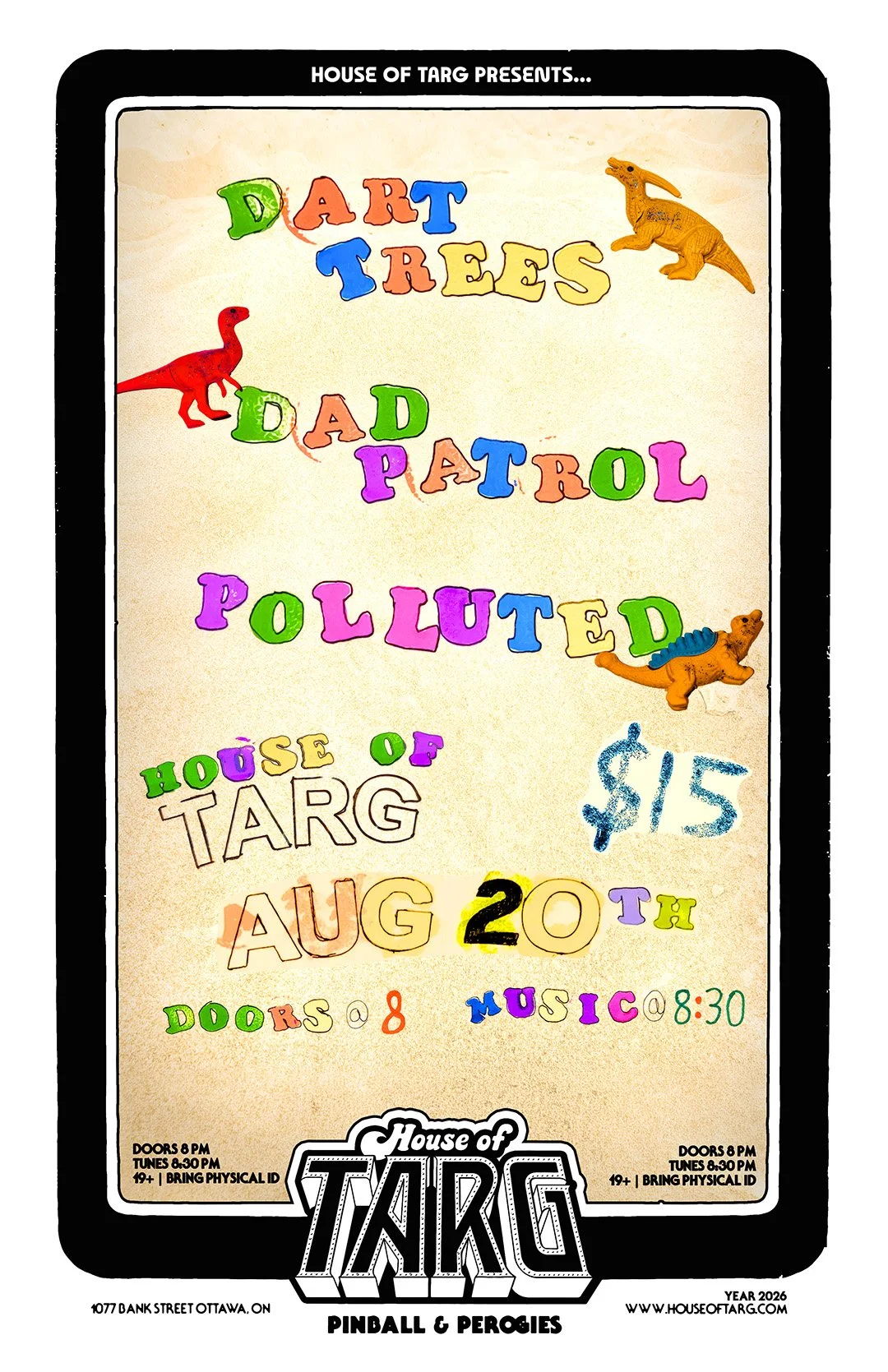 Dart Trees + Dad Patrol + Polluted