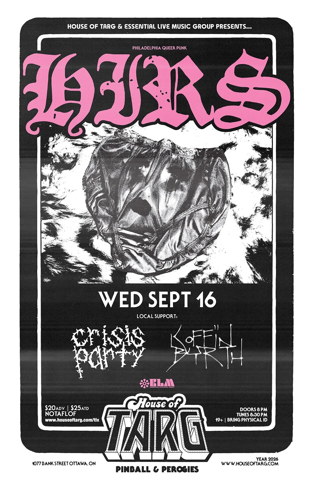 HIRS COLLECTIVE + Crisis Party + Koffin Byrth