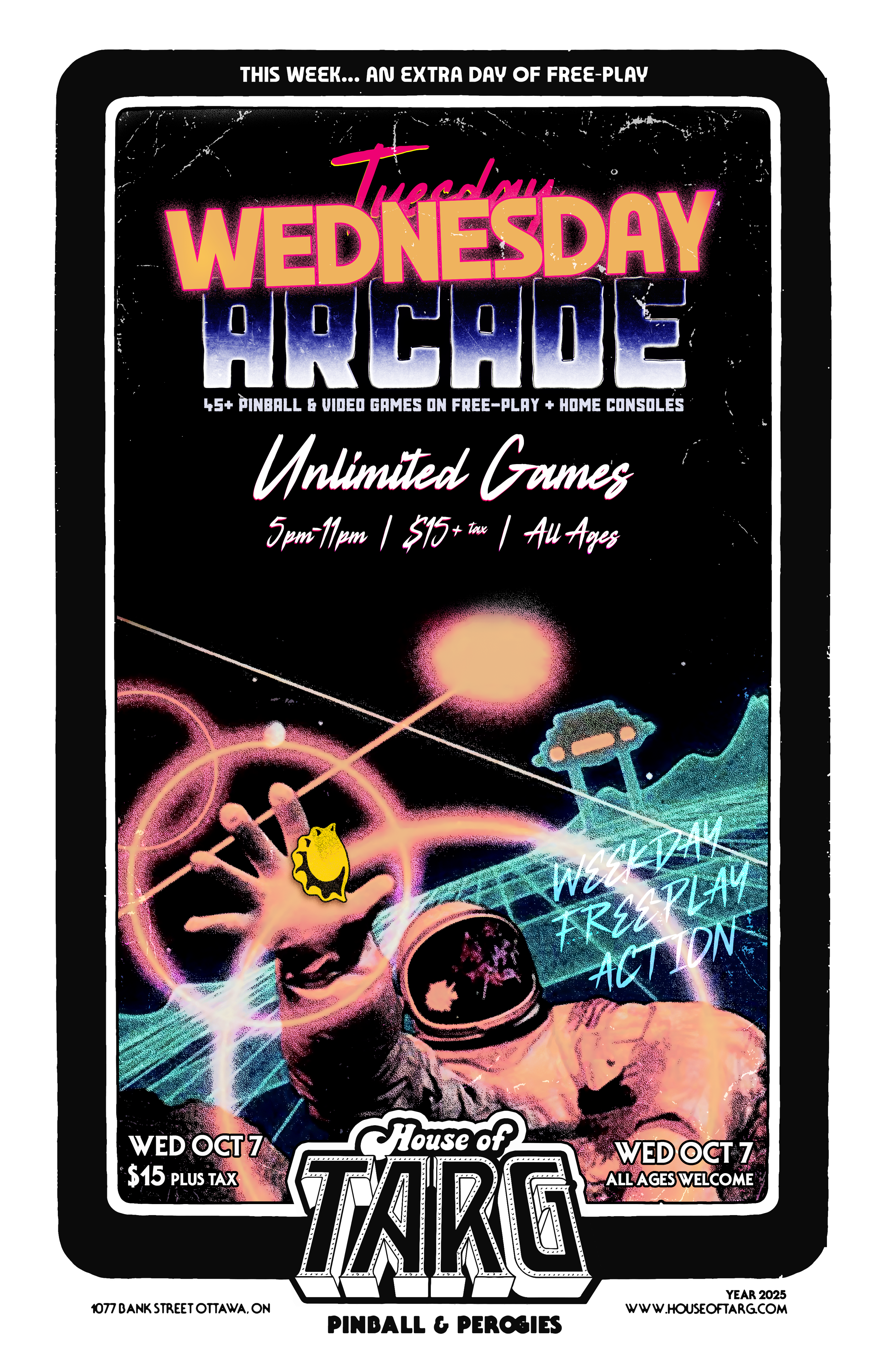 FREE-Play - Unlimited Pinball &amp; Arcade Games. $15 All Ages