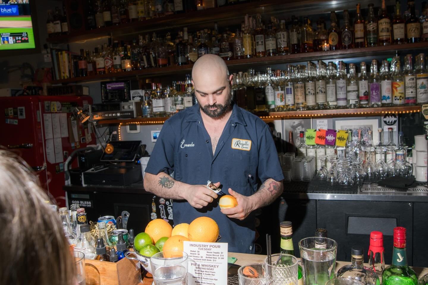 We&rsquo;ve made it to the weekend &amp; it&rsquo;s Ernesto&rsquo;s last Friday before his trip to Europe. You&rsquo;ll miss his jokes so come on down &amp; have a laugh or two. It&rsquo;s sure to be a good time! 😎

(he&rsquo;s working Sunday brunch