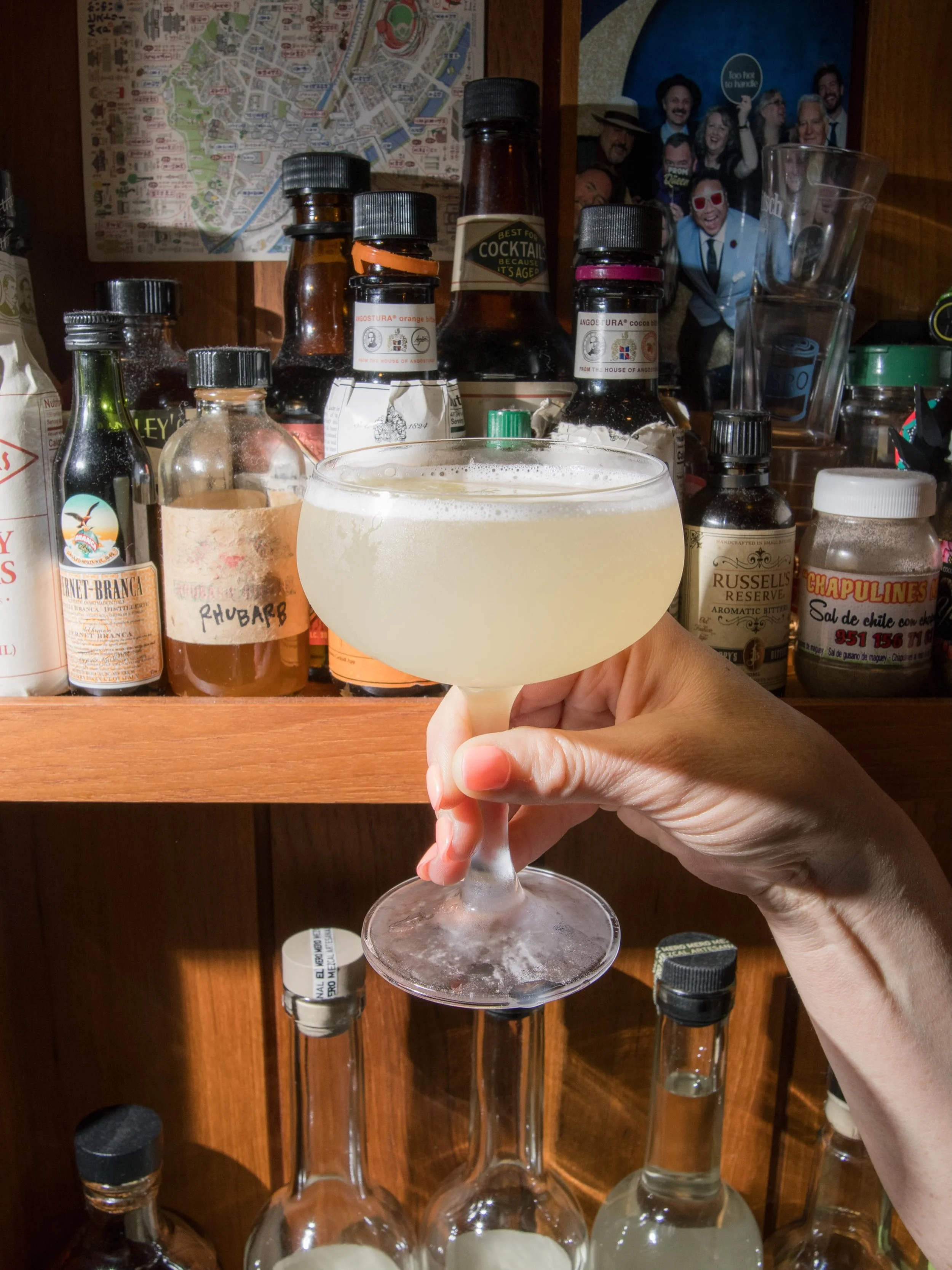 Bar opens at&mdash;
Thursday (today) 12pm- France vs Morocco @ 1pm
Friday 11am- Spain vs Belgium @ 12pm
Saturday 10am- Norway vs England @ 2pm &amp; Argentina vs Switzerland @ 6pm 

Sound on for all matches! 

📸 of cocktail by @justinmkimphoto to ge