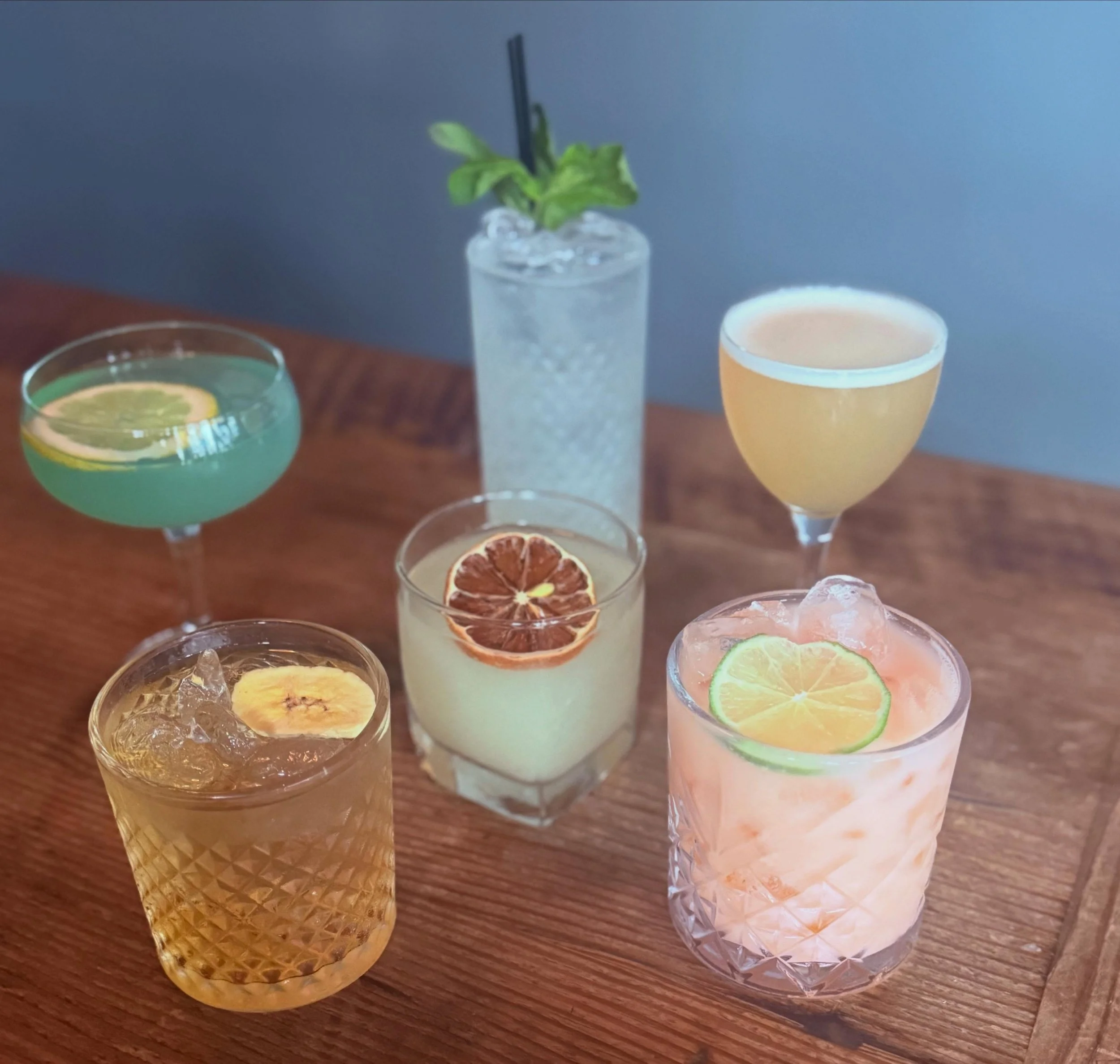 NEW SUMMER COCKTAIL MENU!! This time around we&rsquo;ve got Tropic Thunder themed tropical &lsquo;tails to fulfill all of your colorful desires. Come in and try them all!