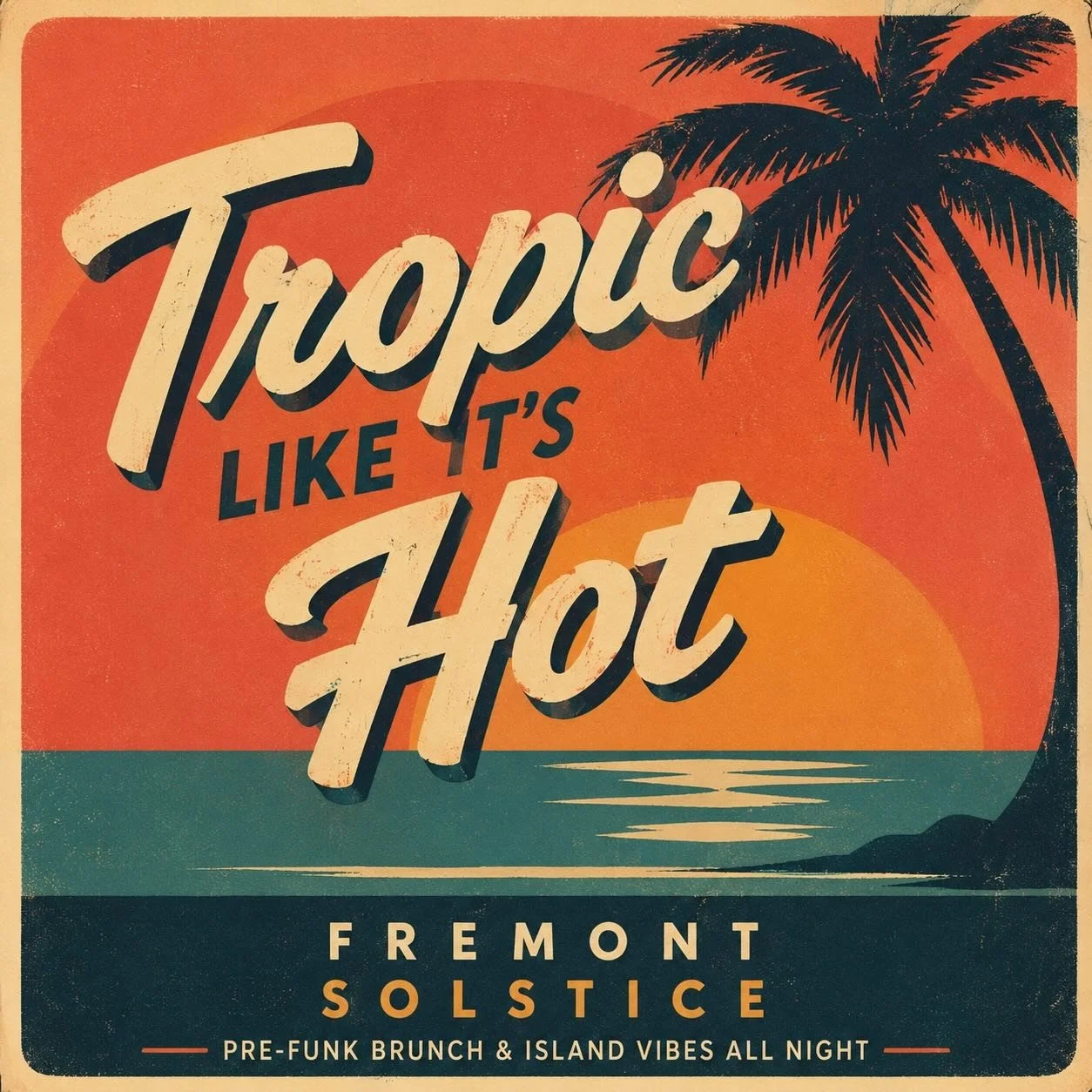 Fremont Solstice is Saturday! 
Pre-funk brunch, parade at 1pm, daiquiris &amp; island vibes all day. Let&rsquo;s keep the party going🍹🍹🍹