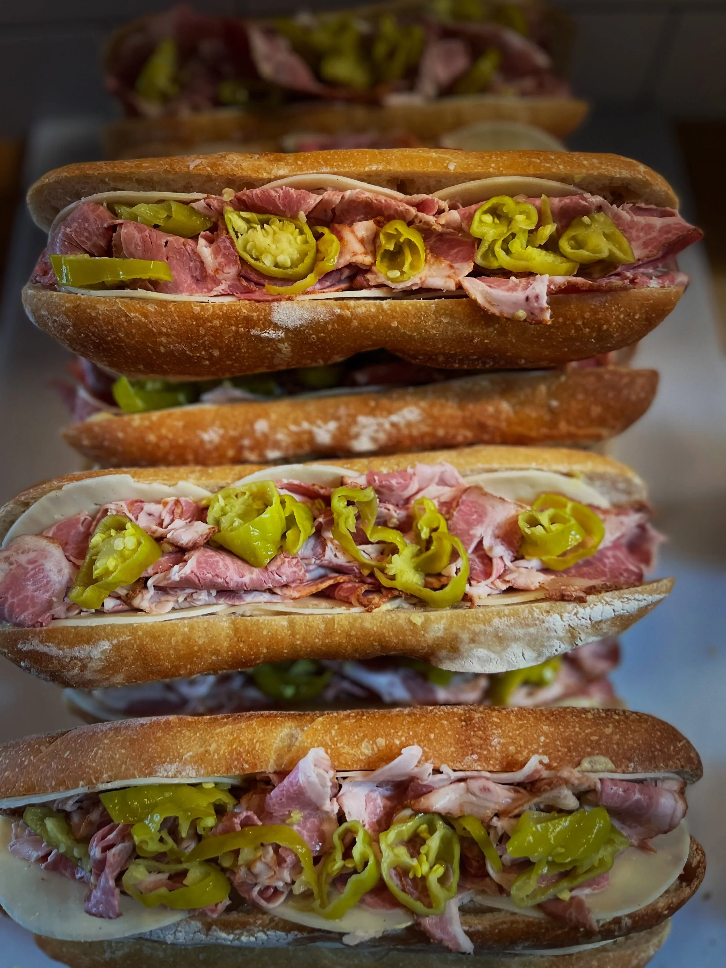 Late night craving? We&rsquo;ve got hot, toasty baguette sandwiches, soft pretzels &amp; mustard, spiced nuts, and potato chips &amp; rotating dip available after our regular kitchen hours and served nightly! Always open till 2am 😎