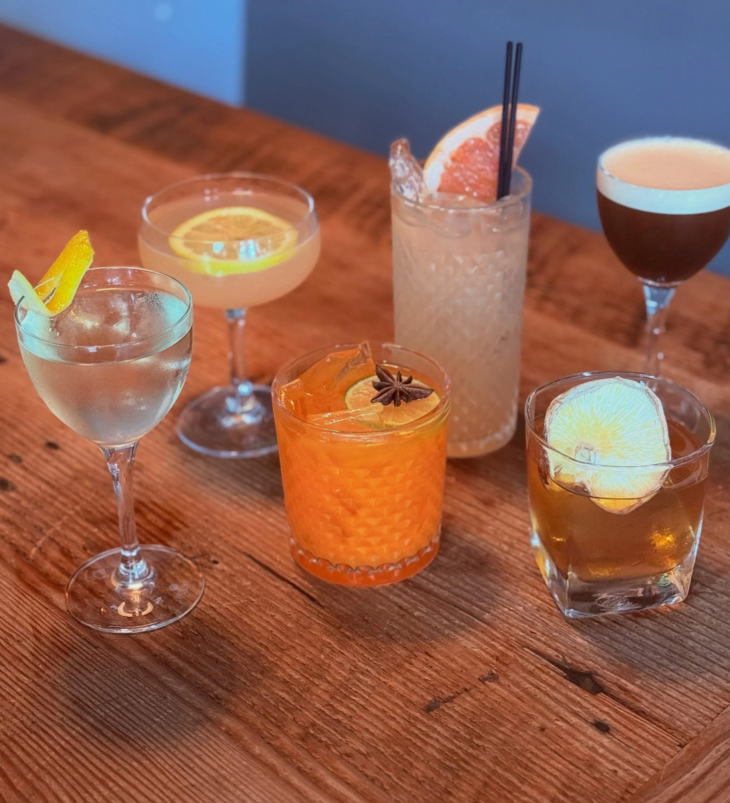 New Fall Cocktail Menu! We&rsquo;ve got a bunch of new &lsquo;tails to try with what we think is a fun theme to accompany them. You may try one of each because it is elegantly cultural.