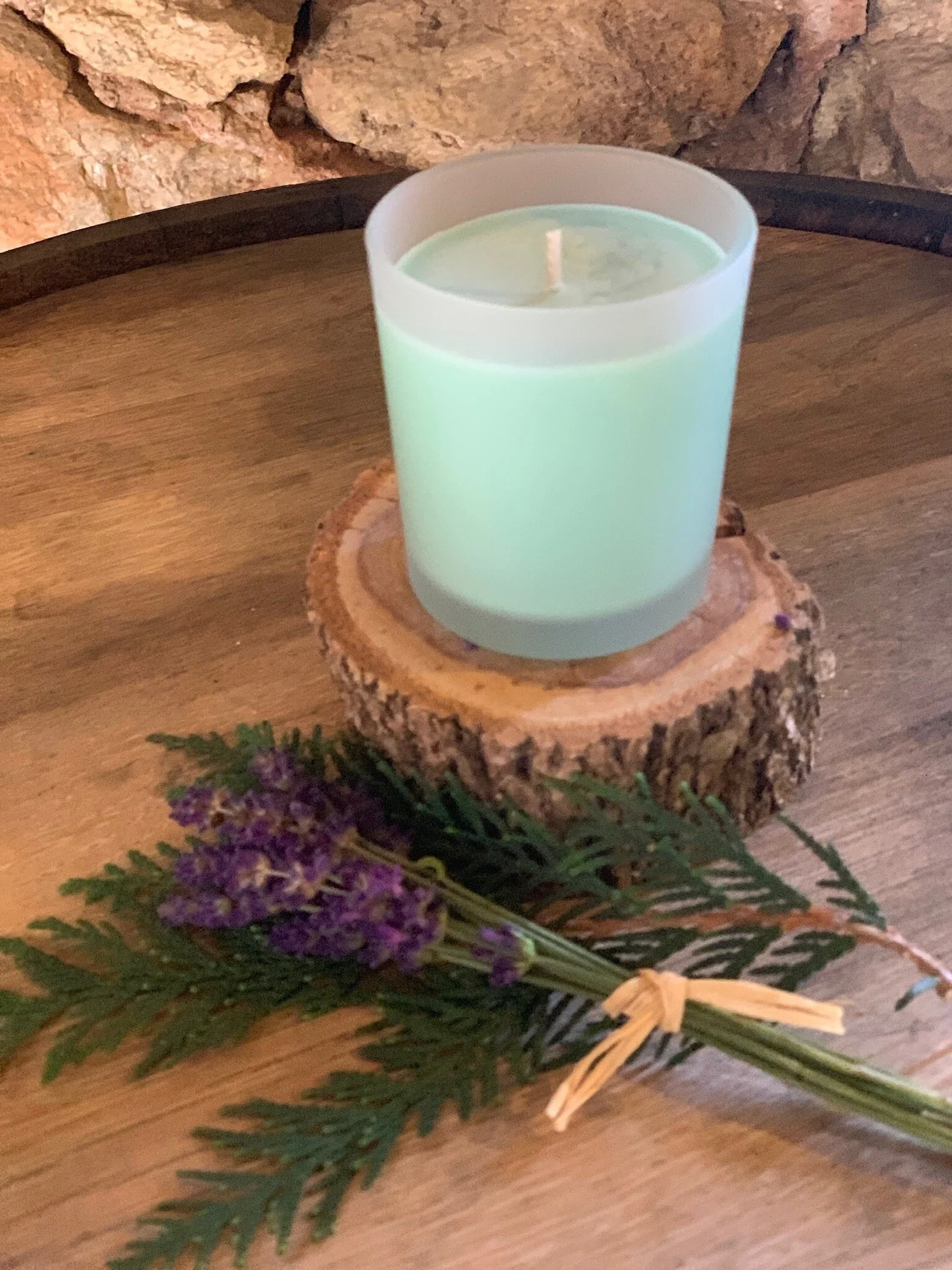Lavender Spruce Soy Candle