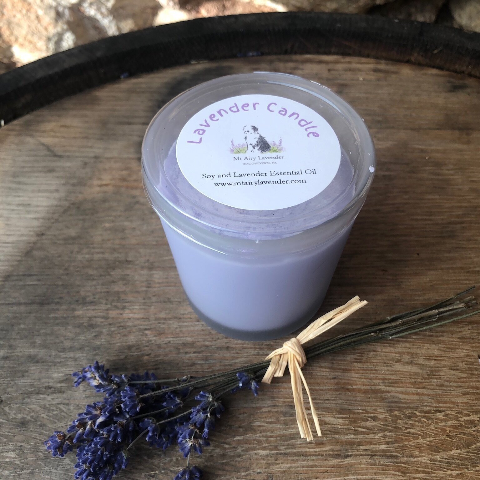 Lavender & Rose 400g Soy Candle