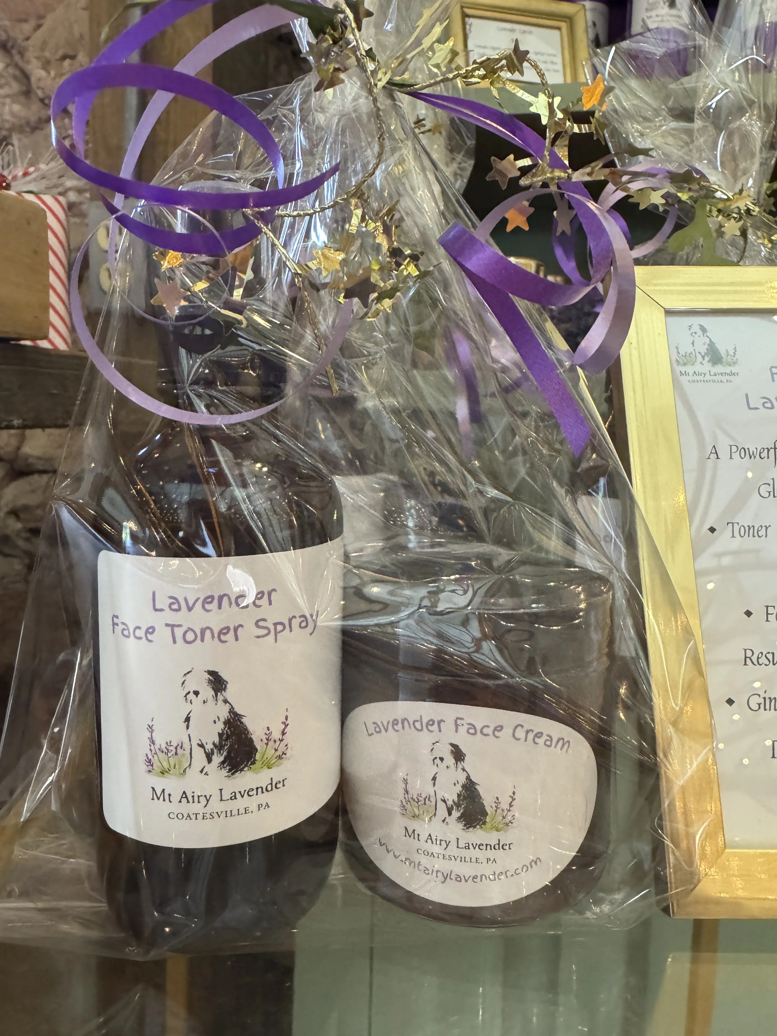 Lavender Face Cream and Toner Duo