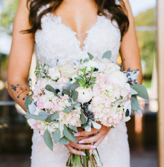 Vavé (vah- vey) is a made up word that sounds kinda French. It combines the last names of Patrice & Jessica, who own and run the studio. For years, they've been working collaboratively with brides to bring floral visions to life. They love flowers and design and sharing our passions with people in love. They cater to the contemporary flower lover, combining classic peonies or roses with off-beat botanicals in our creation of bouquets, flower crowns, lush garlands and accent pieces, and floral installations.