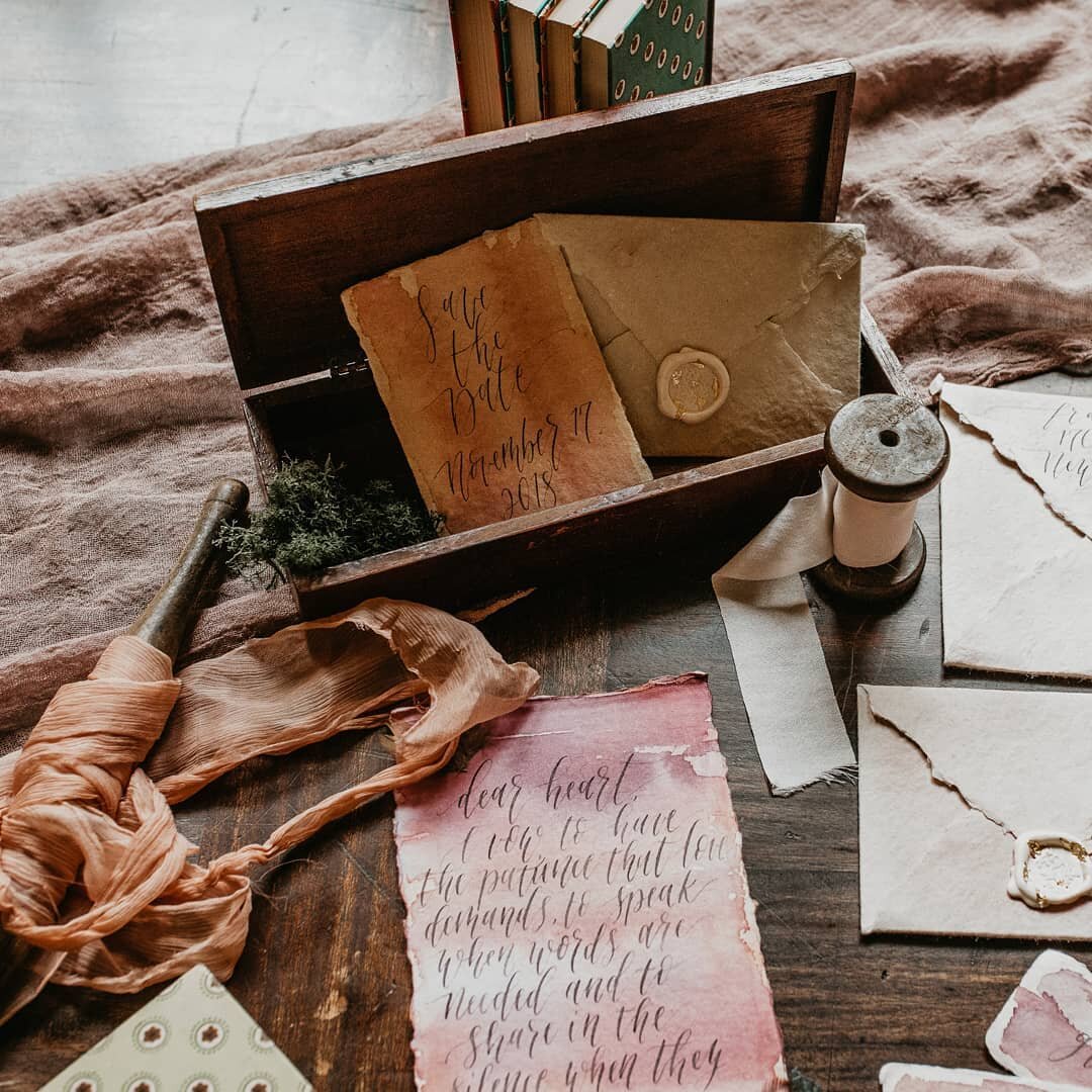 I await your handwritten letters with such anticipation, my love! Knowing your ink stained fingers caressed the pages, spilling your thoughts in curves ...that your lips sealed the edges, gently sending kisses to unwrap...I cherish this precious gift