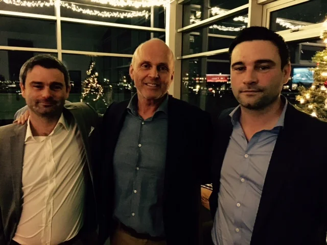 Helgi eigandi GG og yfirmaður framkvæmda, Gunnar Bergsveinsson verkefnastjóri og Gunnar Gunnarsson eigandi og gæðastjóri GG