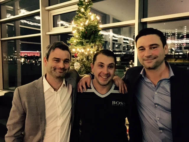 Eigendur GG og smiðurinn Aleksandr