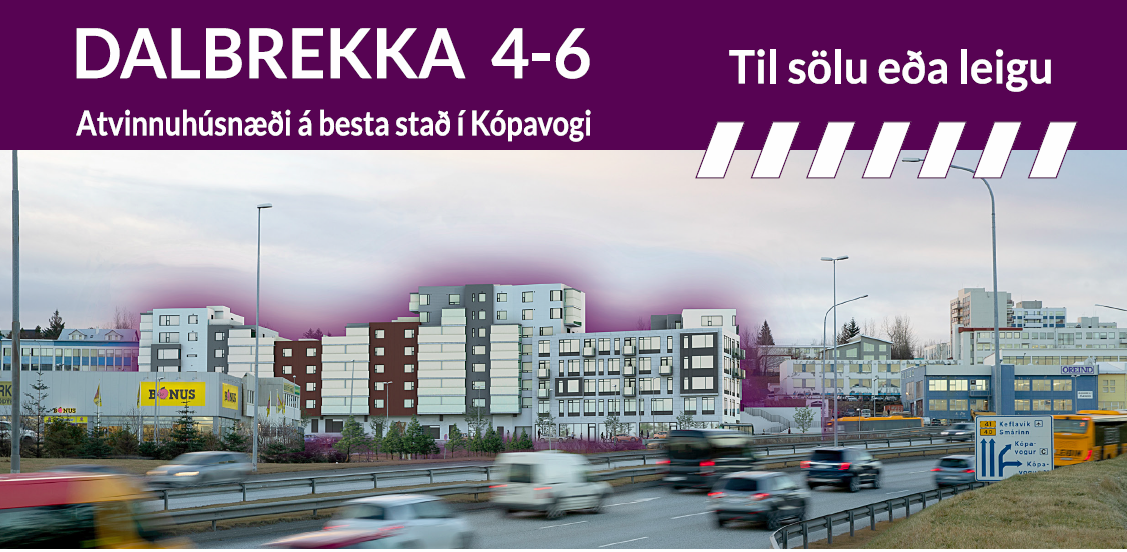 Nýbyggt atvinnuhúsnæði á besta stað í Kópavogi!