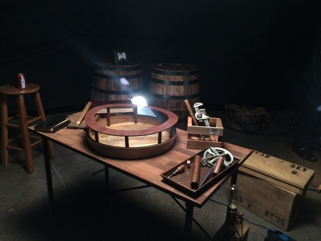 On the Set of "Tesla"