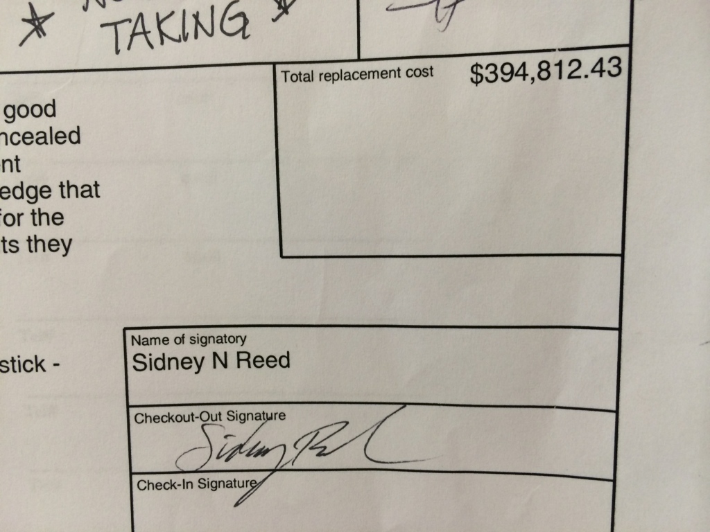 The Rental Cost