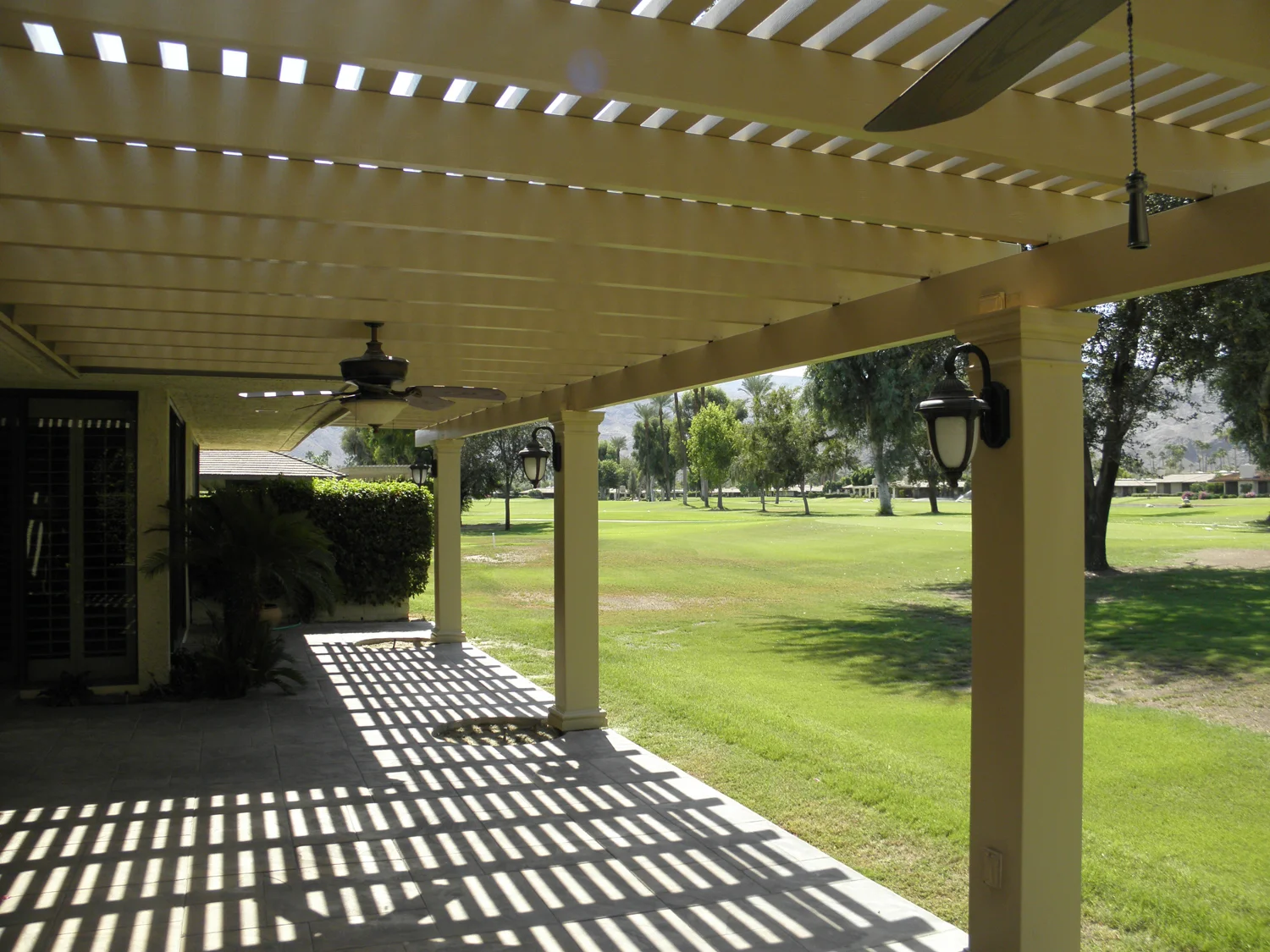 Indian Wells Lattice Patio Cover, 92210, CA