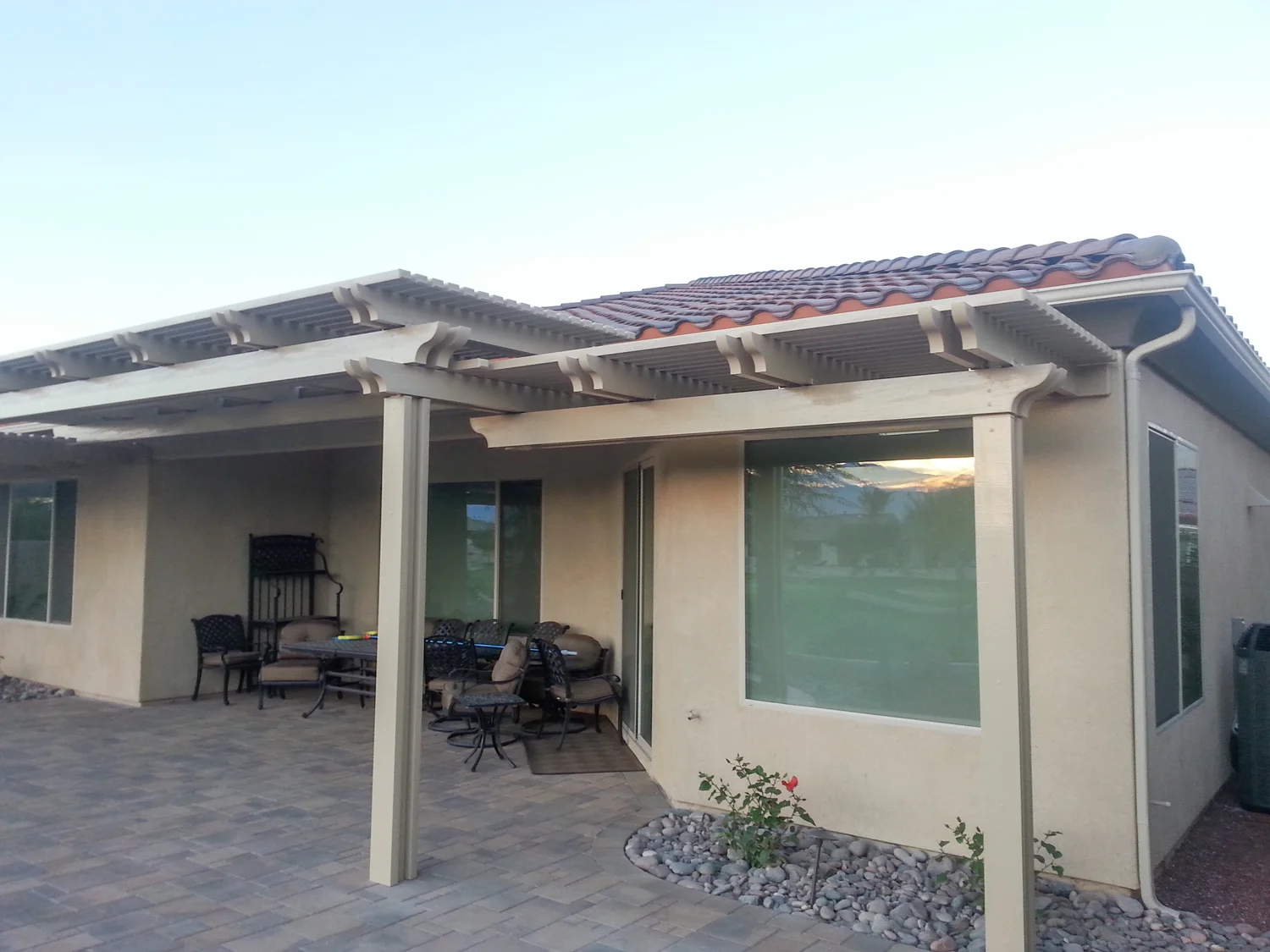 Multi-Level Lattice Patio Cover, Indio, CA, 92203