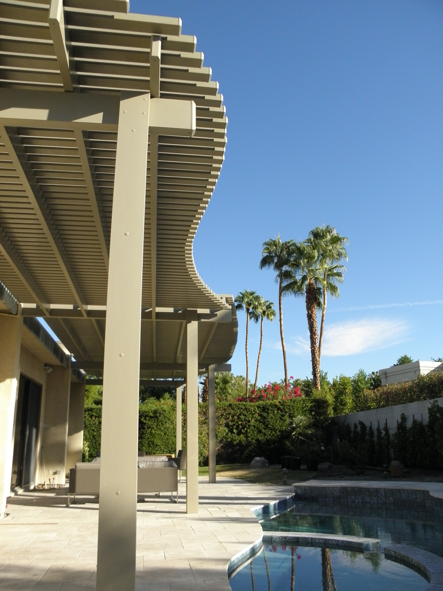 Contoured Lattice Patio Cover, Palm Springs, CA, 92262