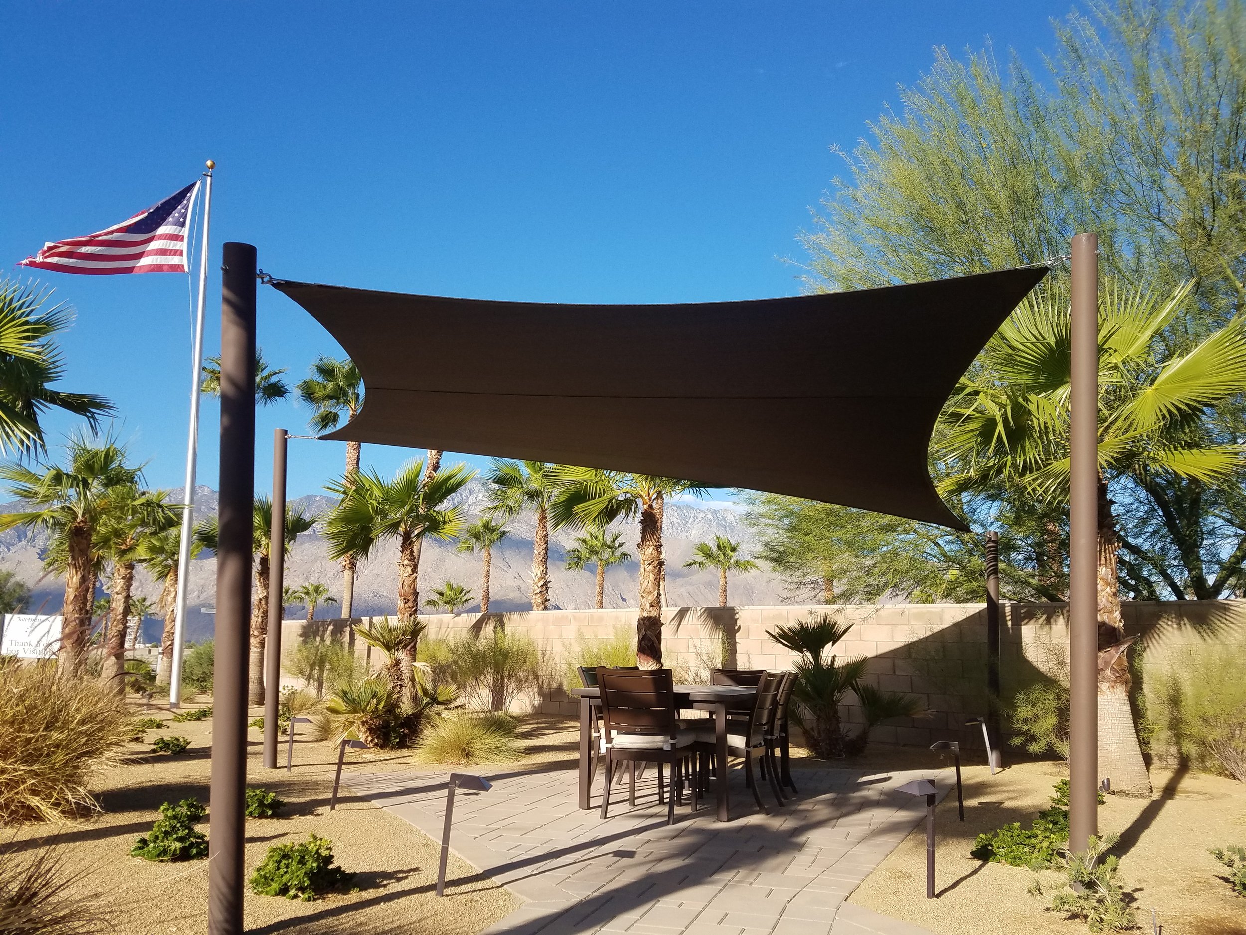 American made shade sail Palm Springs, CA 92264