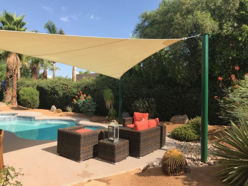 Modern shade sail