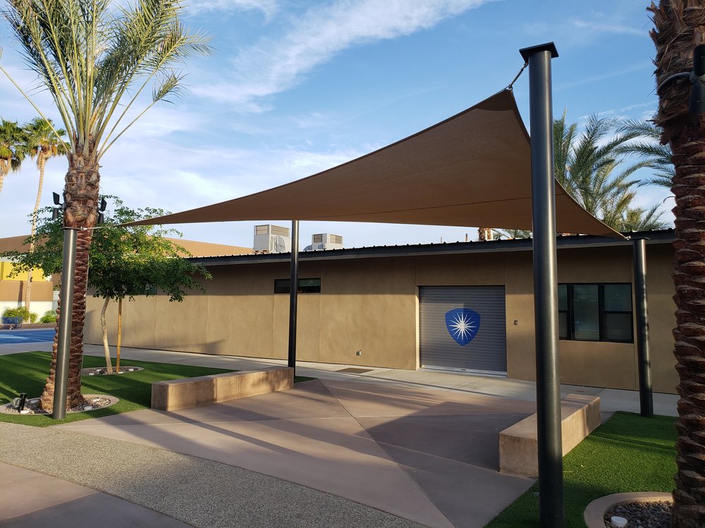 Shade Sails Custom Tension Structures, Outdoor Fabric Shade Structures Phoenix