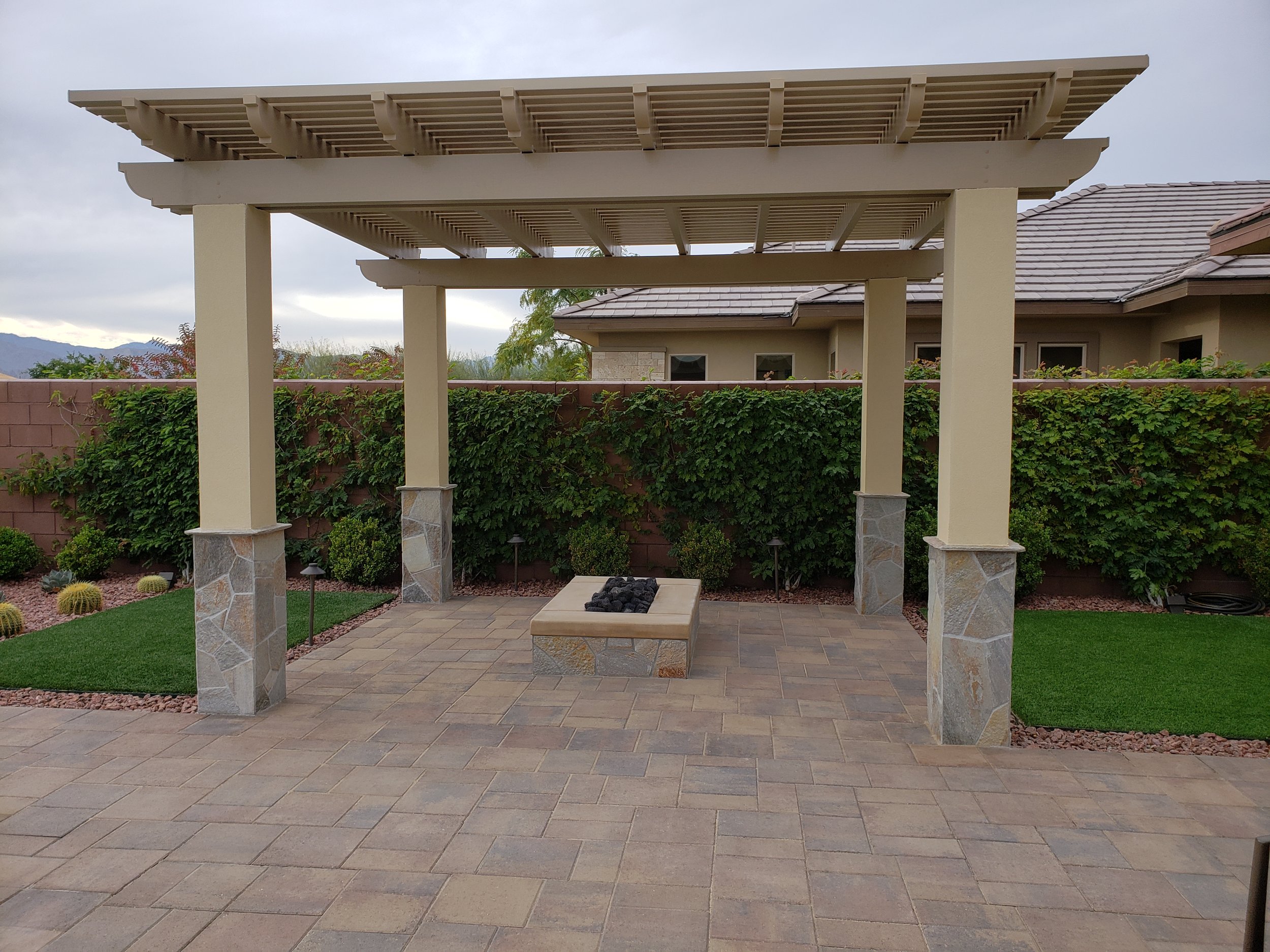 Freestanding Gazebo Lattice Cover in Jurupa Valley, CA