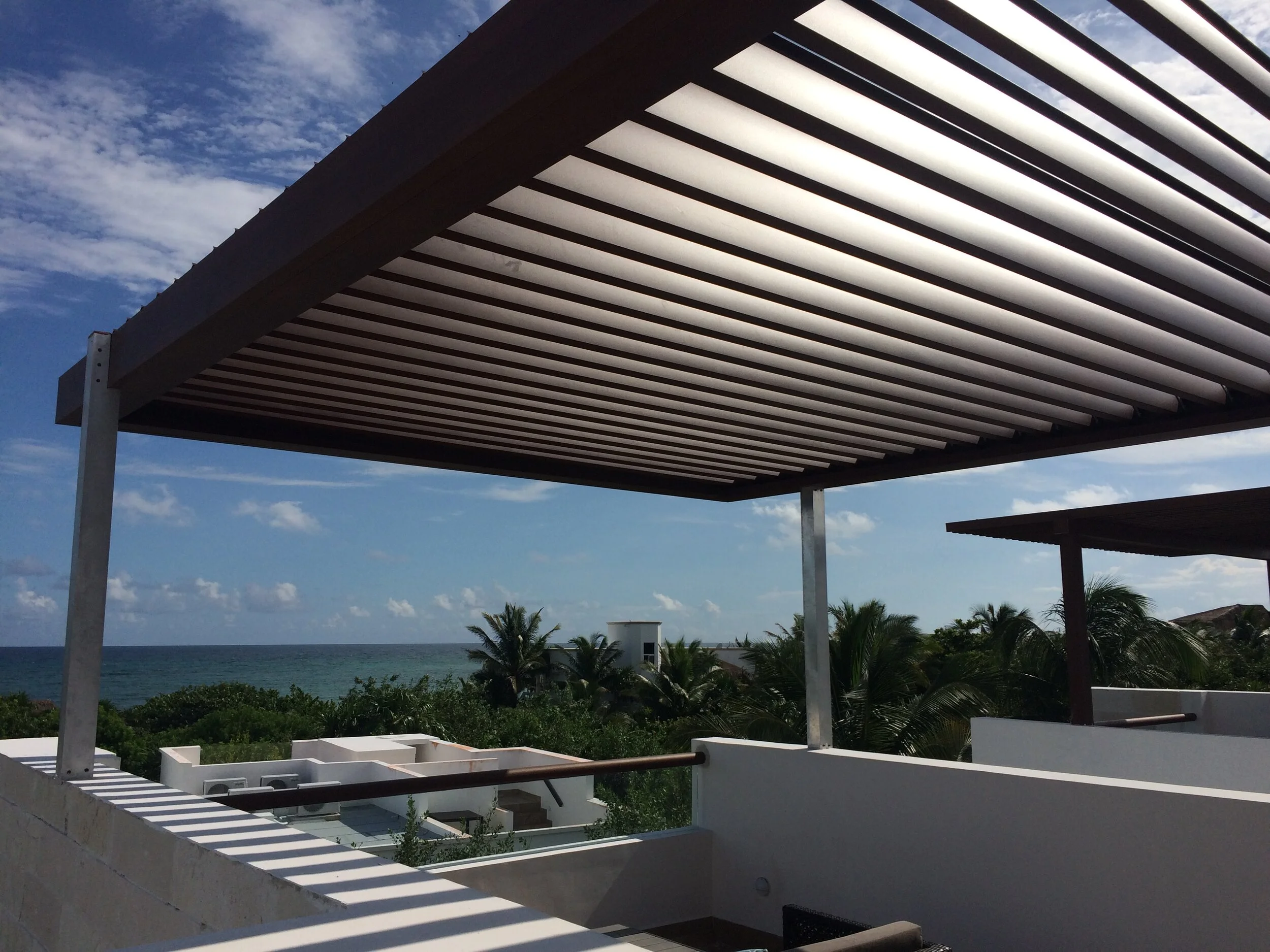 Equinox Louvered Roof Patio Covers Motorized Patio Covers by Valley
