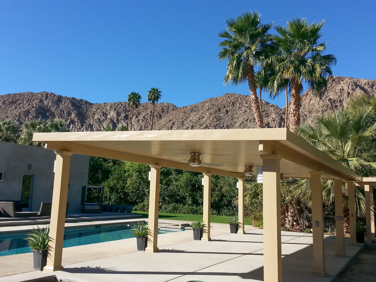 AlumaWood Patio Cover Designs In Riverside — Valley Patios Custom