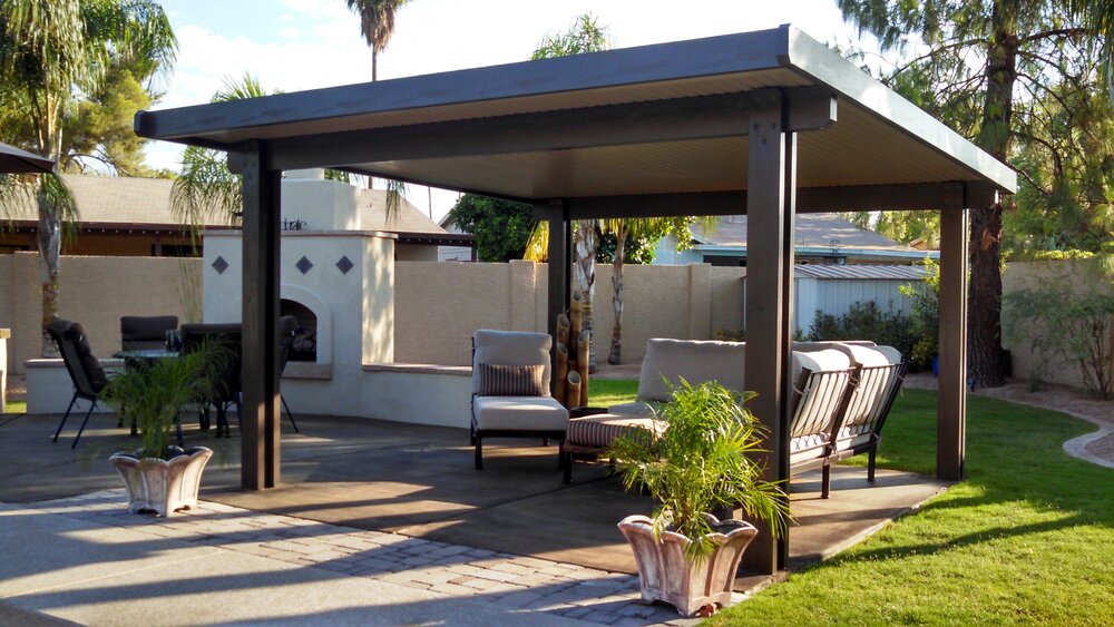 Solid Patio Covers In Riverside County Valley Patios Custom Aluminum Cover Specialists - Free Standing Patio