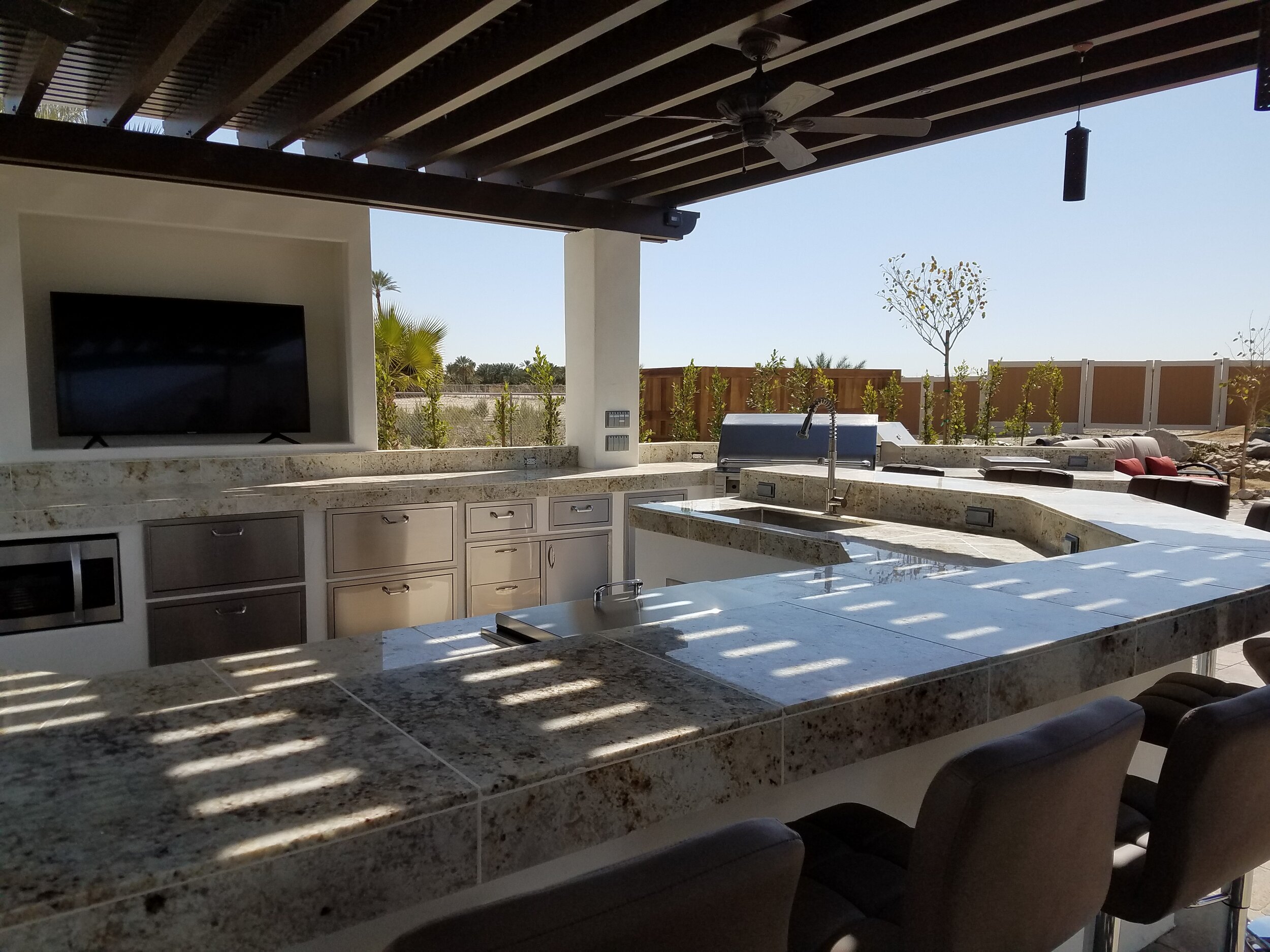 Custom BBQs — Valley Patios Custom Aluminum Patio Cover Specialists