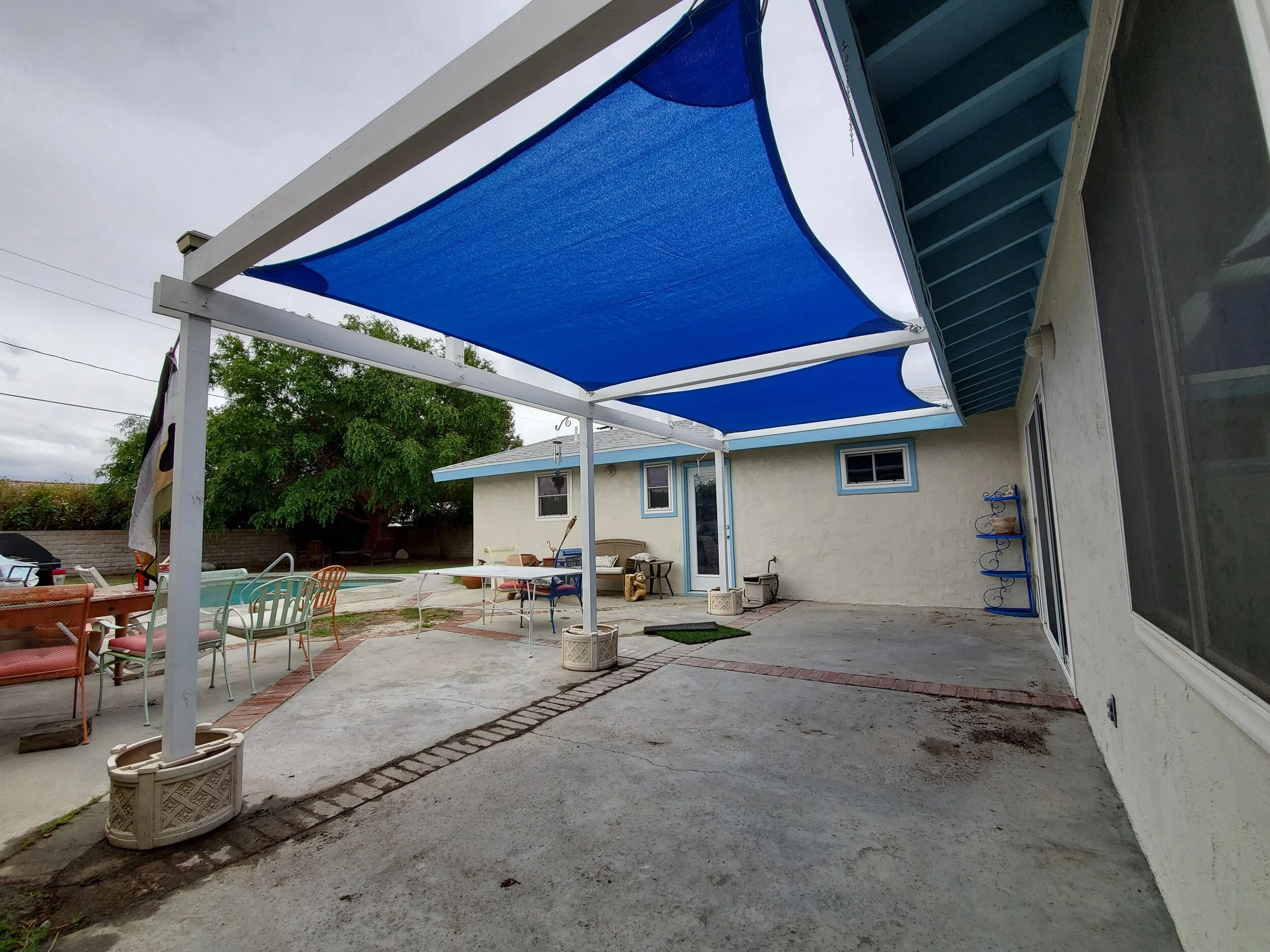 Shade Sails Custom Tension Structures Fabric Sails Cloth Shade