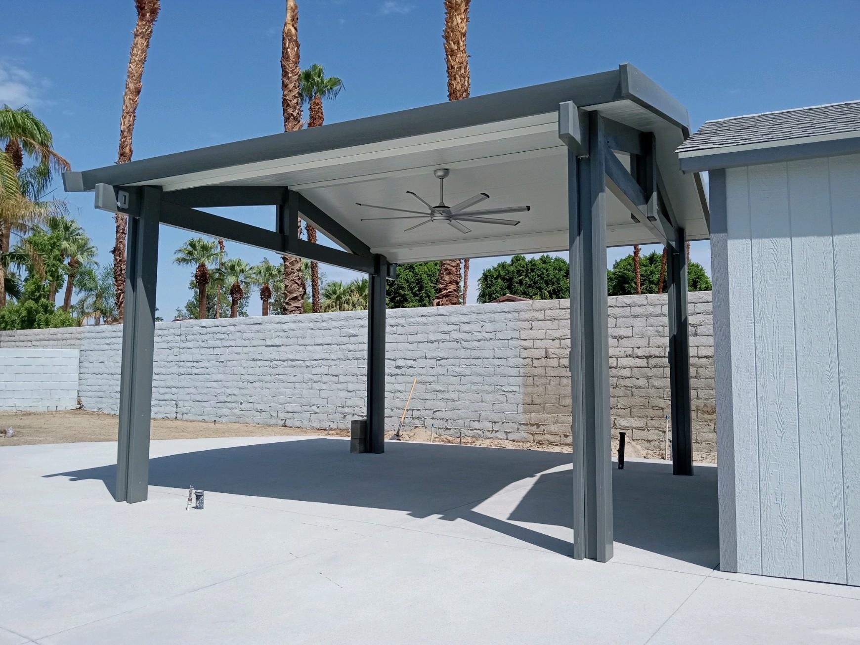 Gable Roof Style Patio Cover | Palm Desert, CA 92260