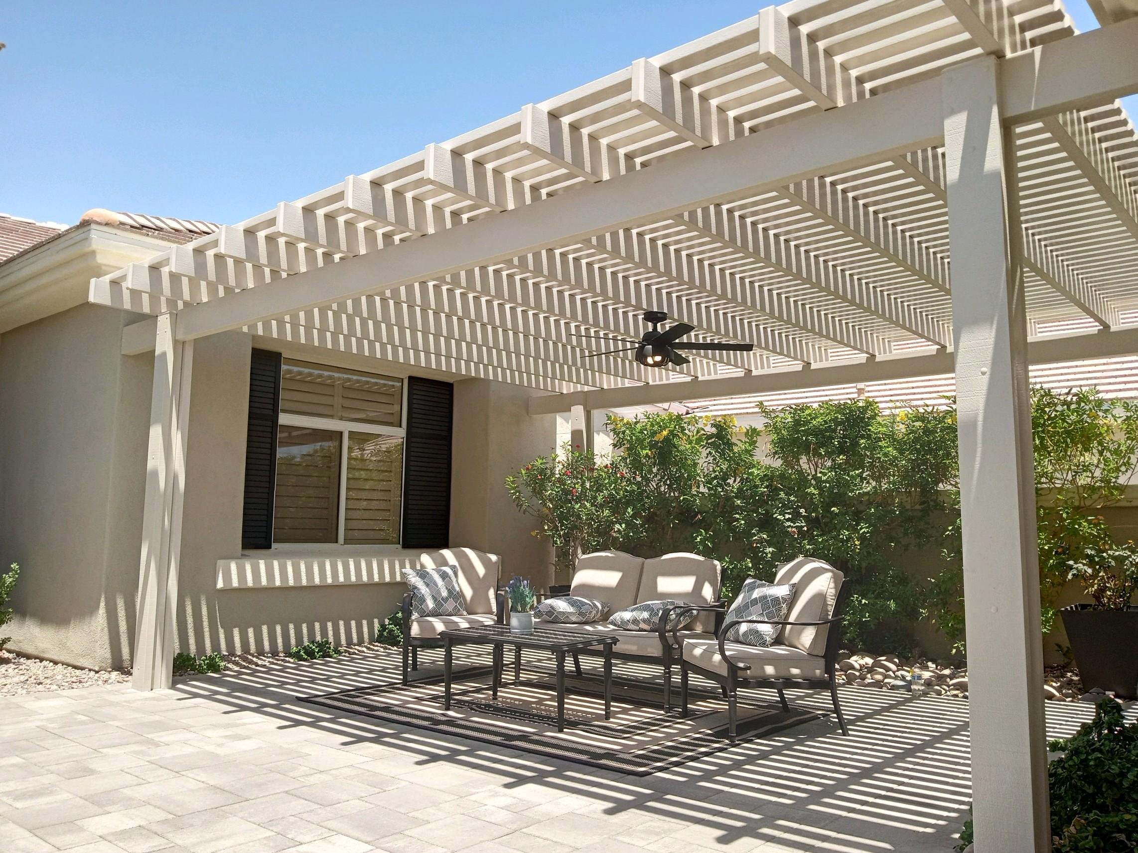 Alumawood Lattice Patio Cover | Yorba Linda, CA 92885