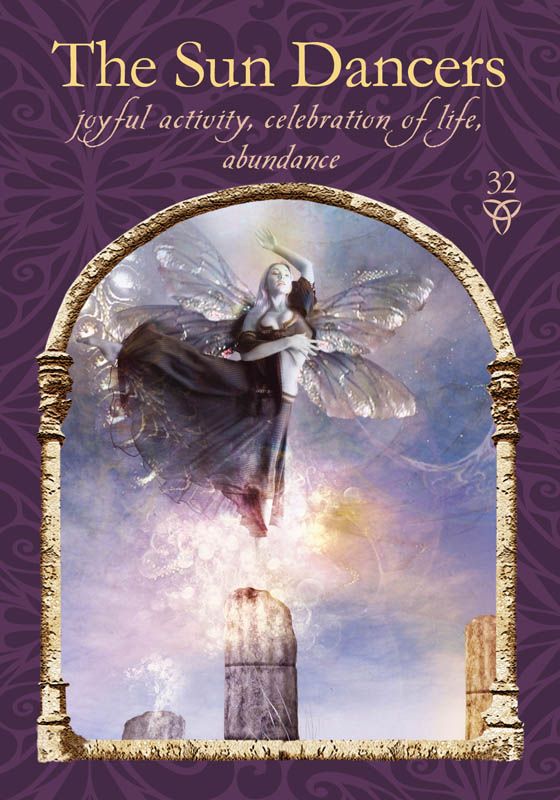 The Sun Dancers from Wisdom of the Hidden Realms Oracle
