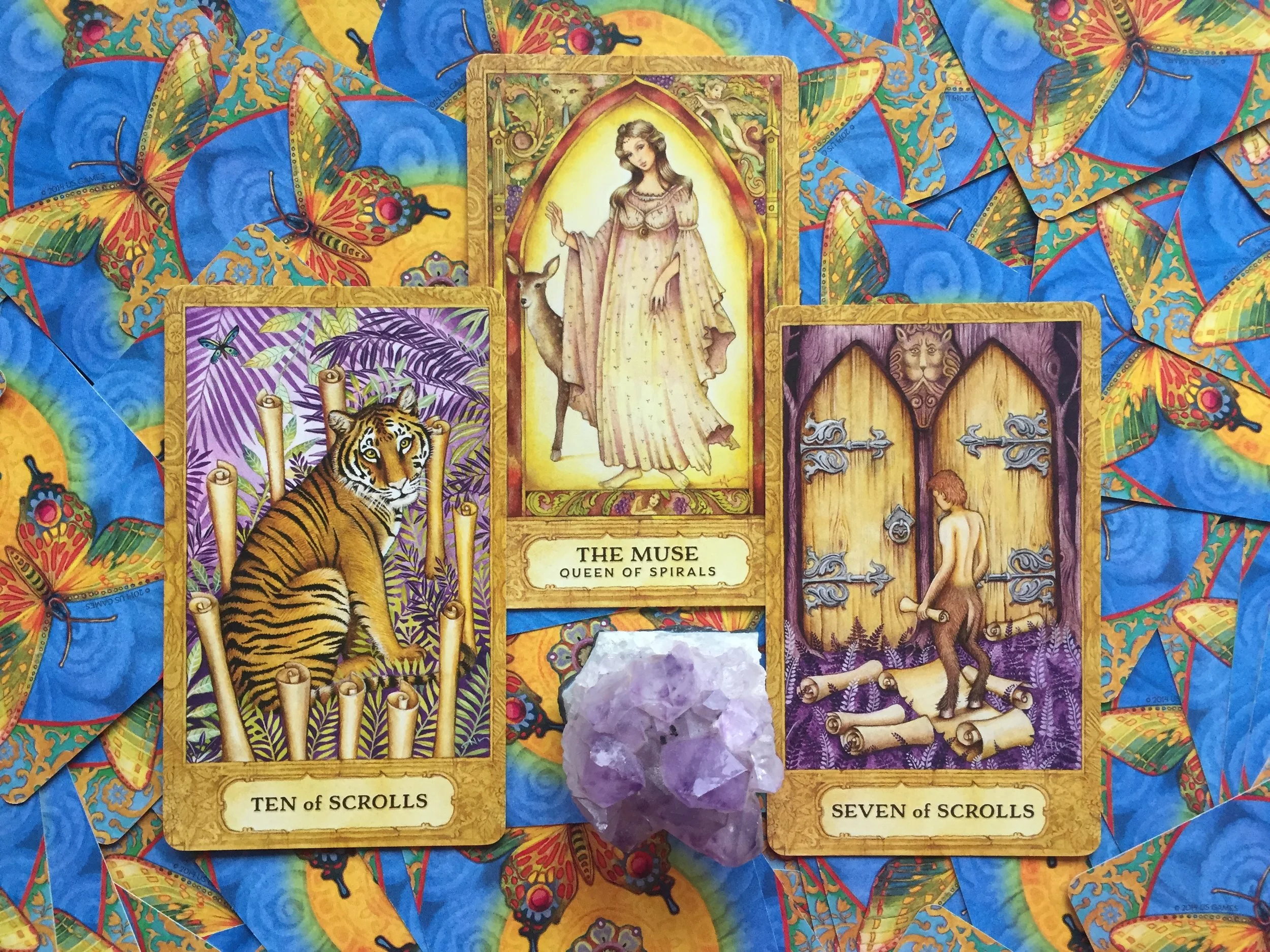 The Chrysalis Tarot by Toney Brooks & Holly Sierra published by US Game Systems, Inc @2014