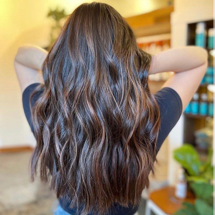 Copper doesn&rsquo;t always have to be super extra! We looove how @hairbyruthstrauss made this copper balayage dreams come true ❤️&zwj;🔥