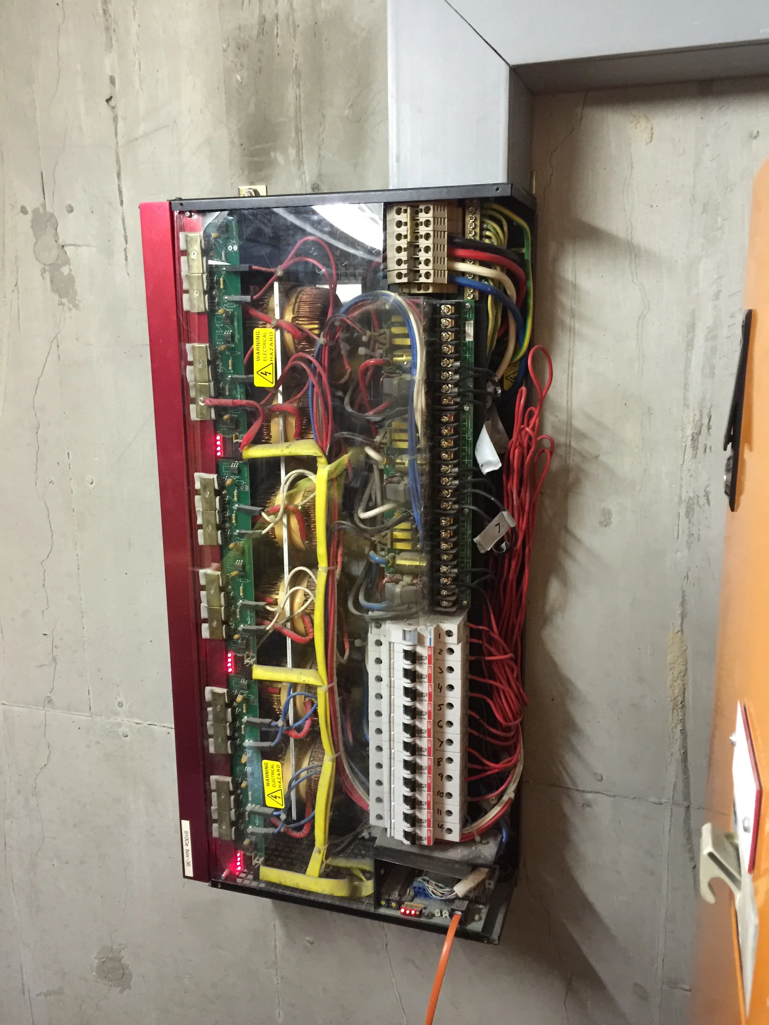 Repairs under way on commercial Dynalite dimmer