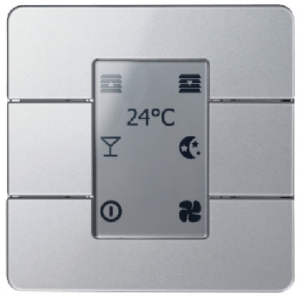 Dynalite keypad with blind control