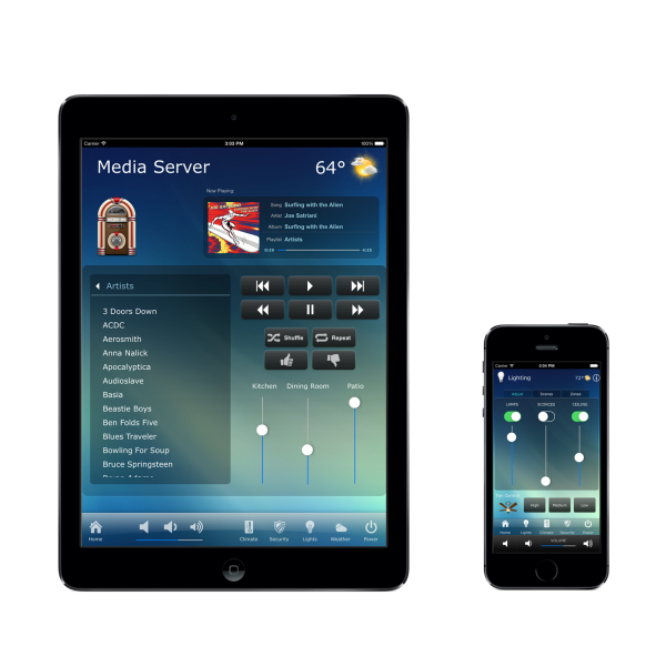 With multiple integration interfaces you can access from any control product.